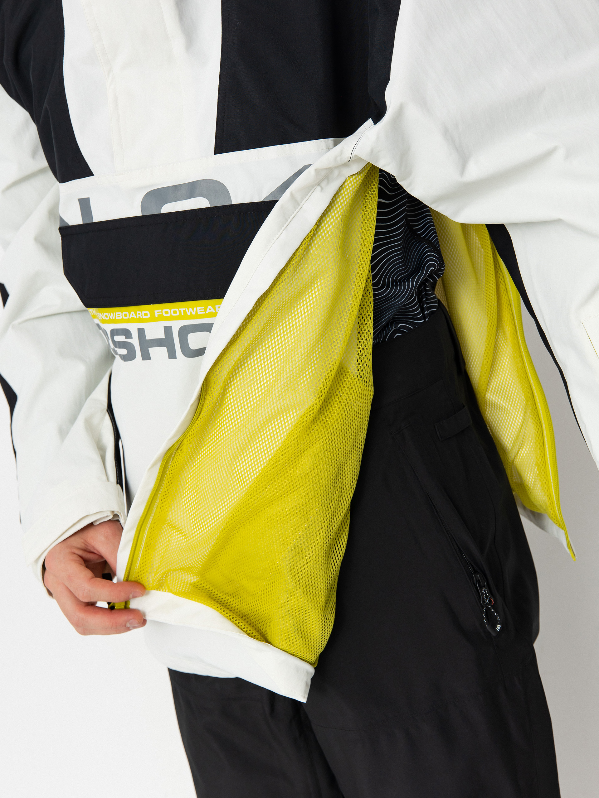 Férfi Snowboard dzseki DC 43 (blanc de blanc)