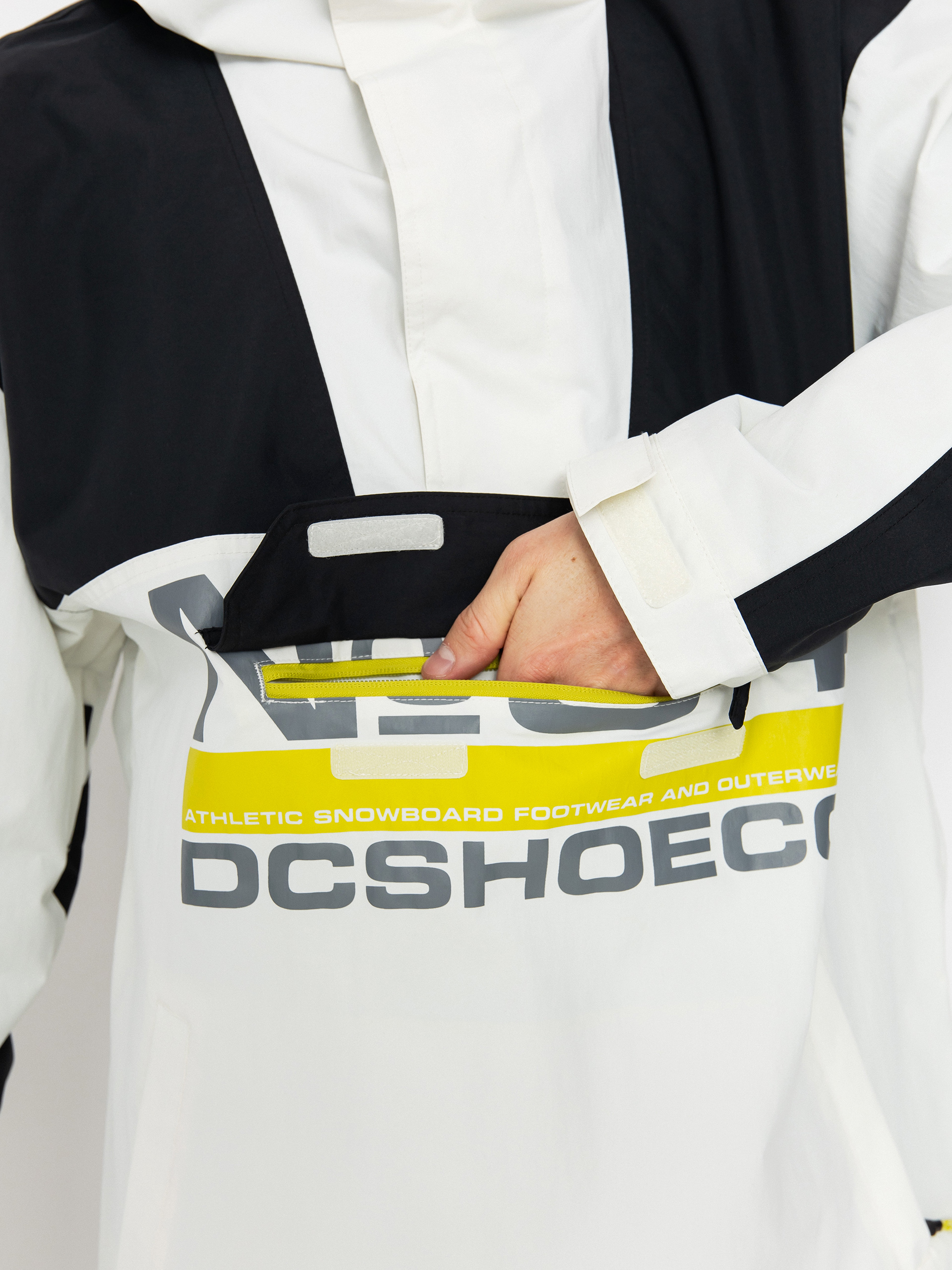 Férfi Snowboard dzseki DC 43 (blanc de blanc)