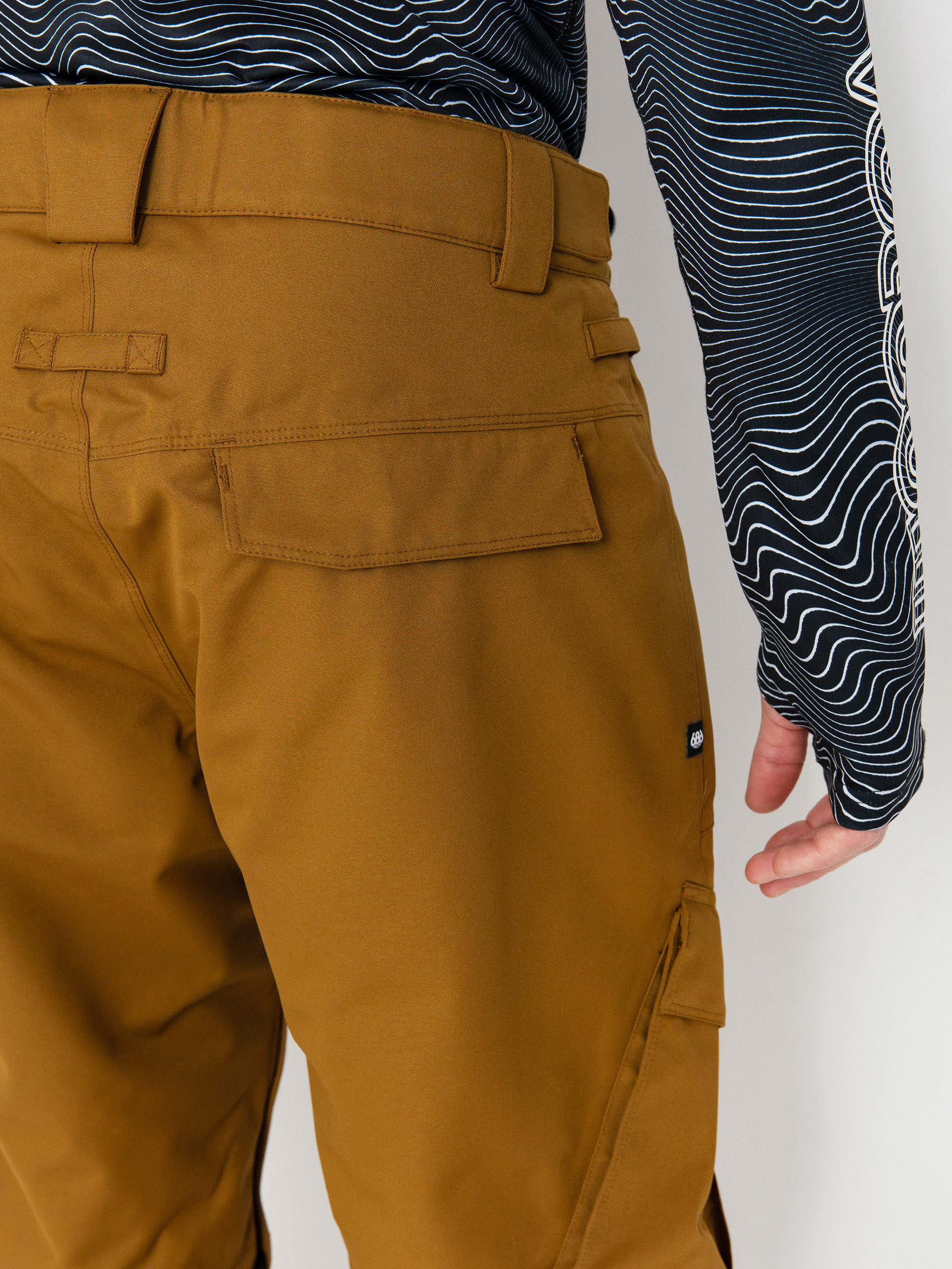 Férfi 686 Infinity Insulated Cargo Snowboard nadrág (breen)