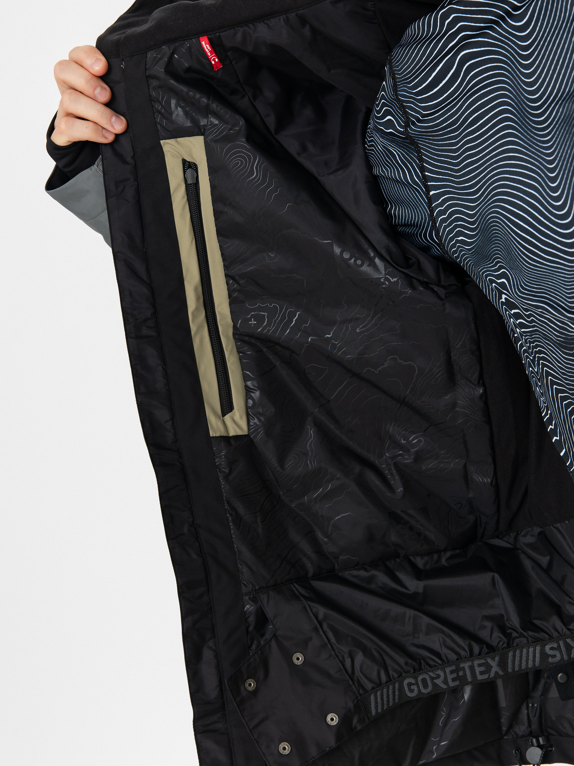 Férfi 686 Gore Tex Core Inslulated Snowboard dzseki (rhino grey colorblock)