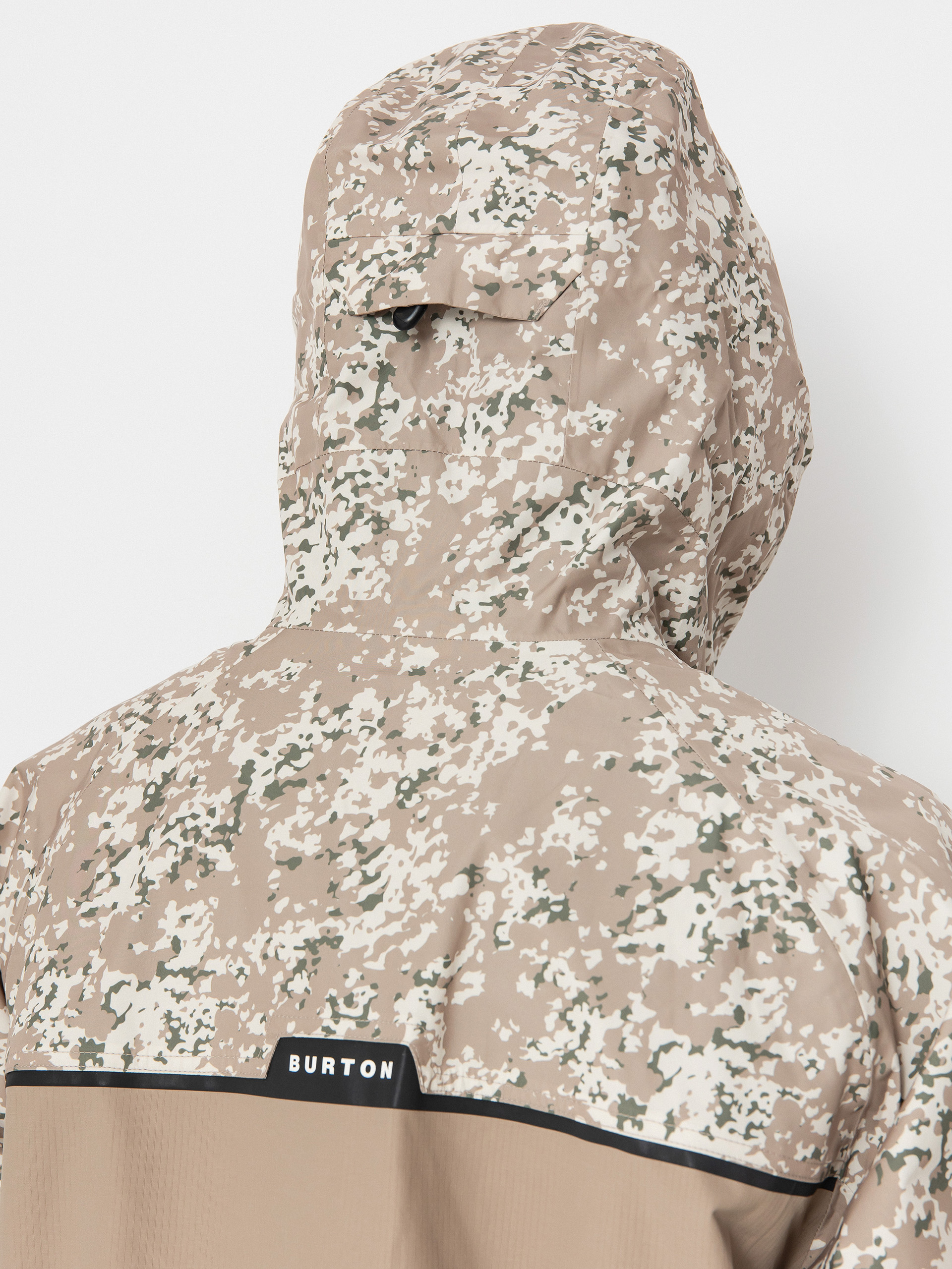 Férfi Snowboard dzseki Burton Frostner Anorak (snowfall camo/summit taupe)
