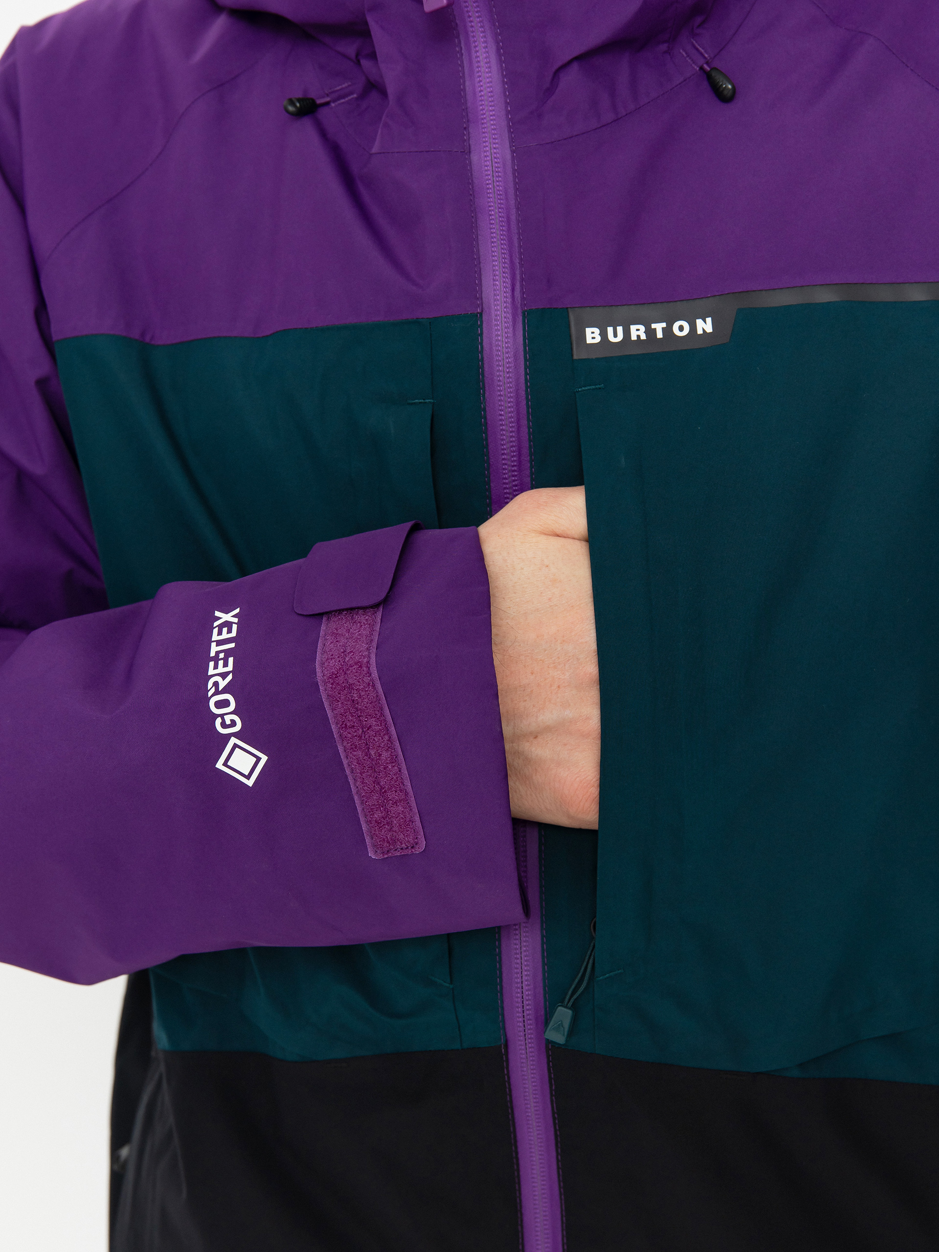 Férfi Snowboard dzseki Burton Pillowline Gore Tex (impprl/depemd/trublk)