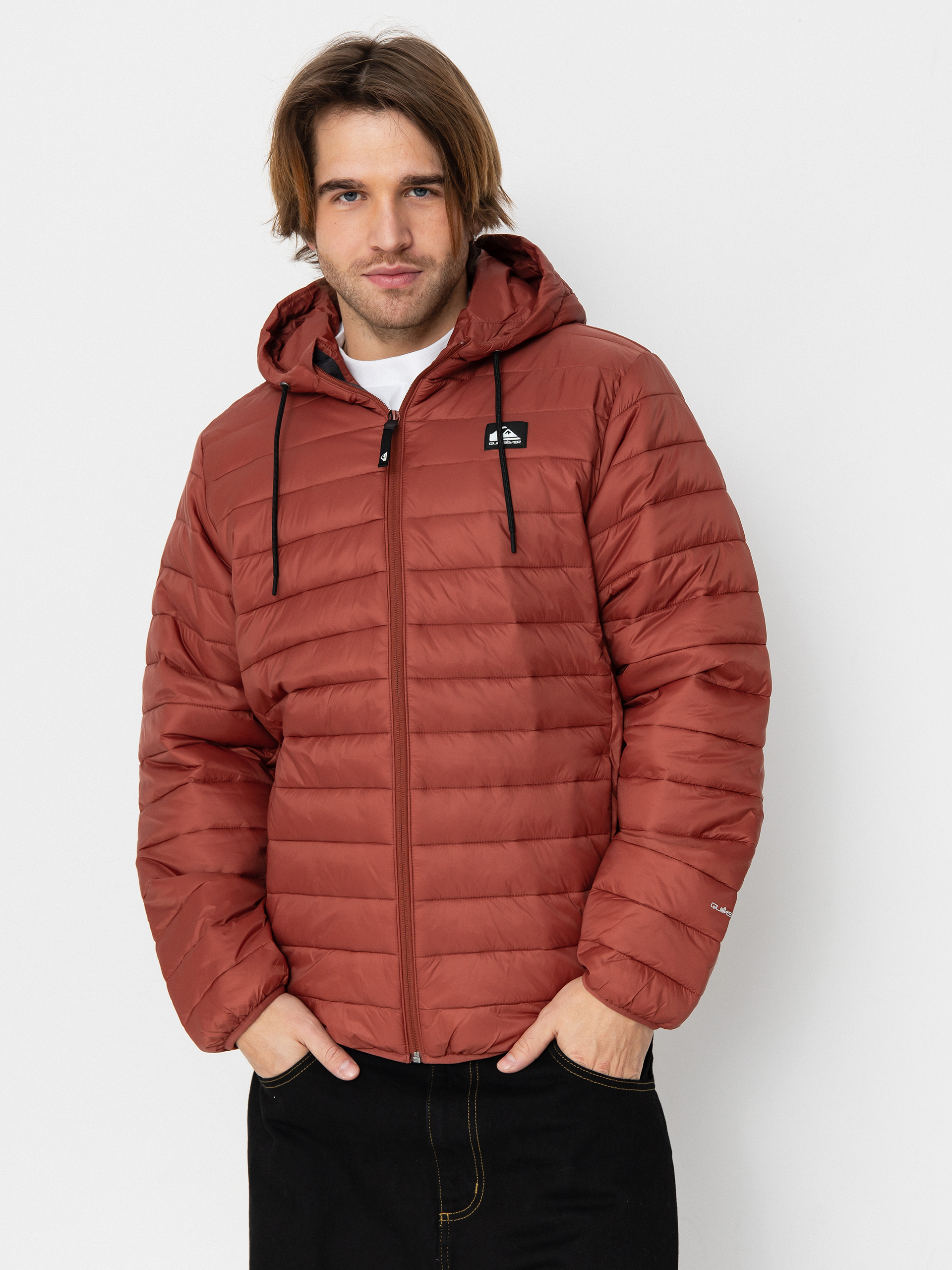 Dzseki Quiksilver Scaly Hood (burgundy)