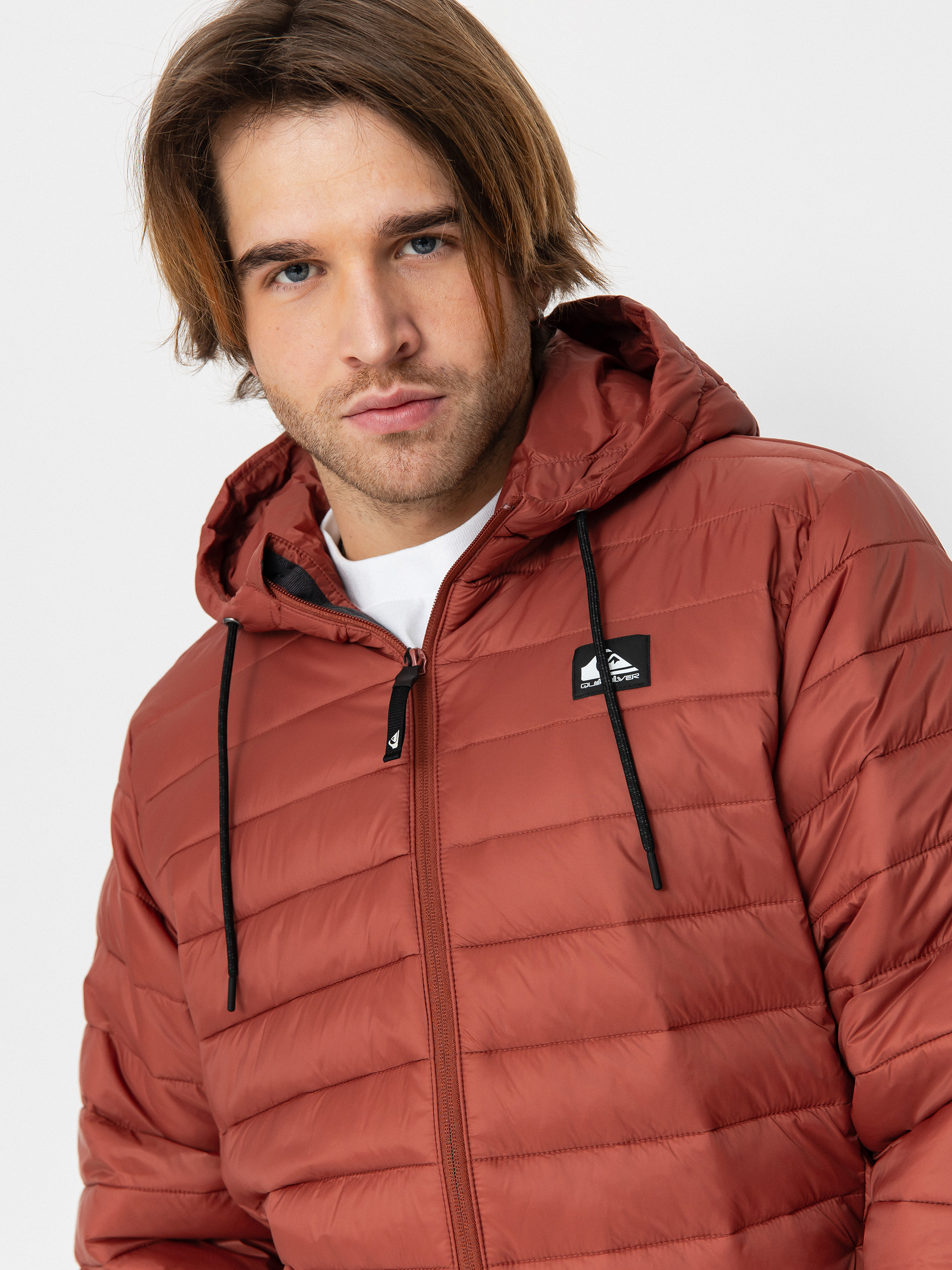 Dzseki Quiksilver Scaly Hood (burgundy)