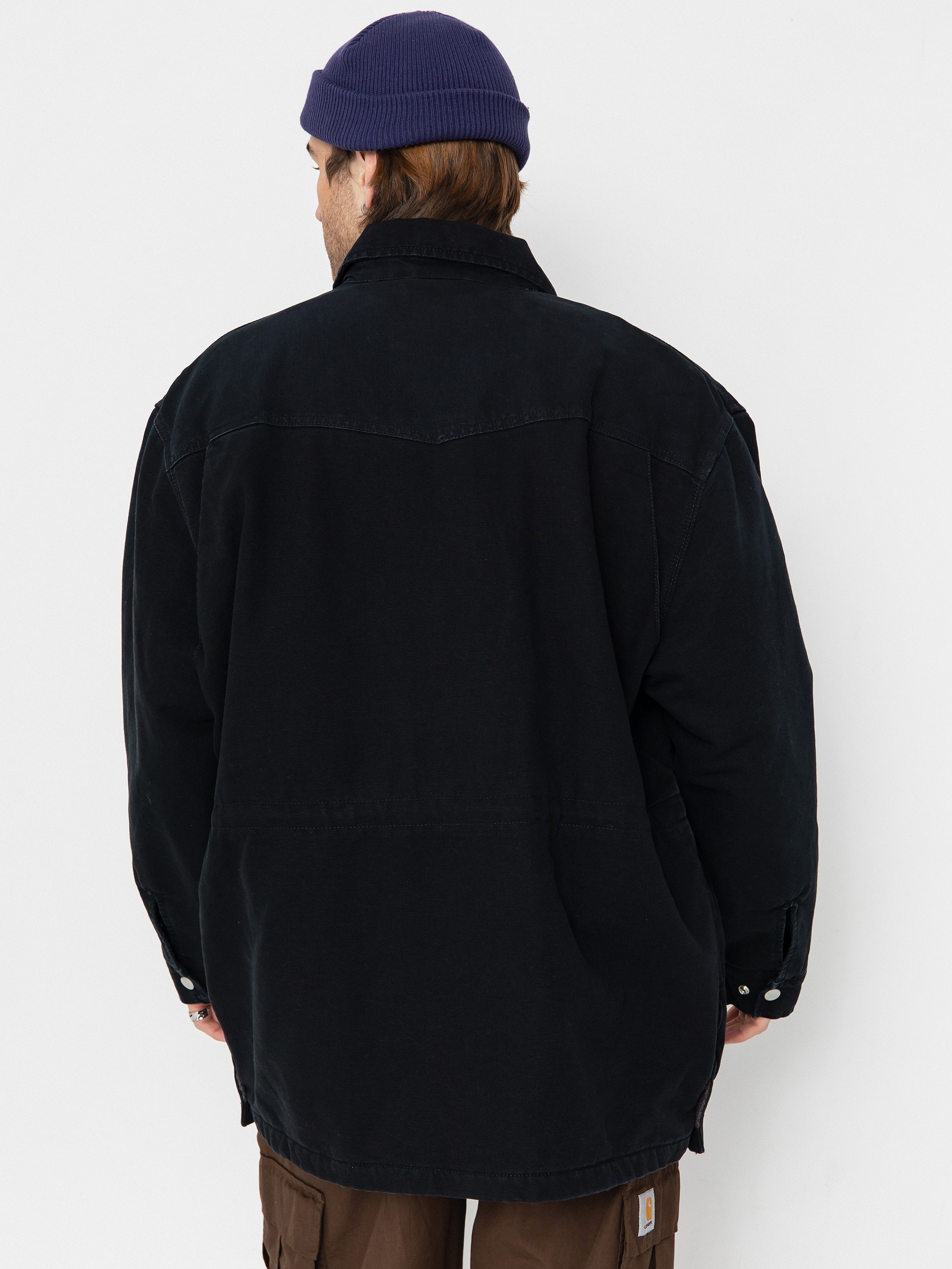 Dzseki Carhartt WIP OG Santa Fe Coat (black/black)