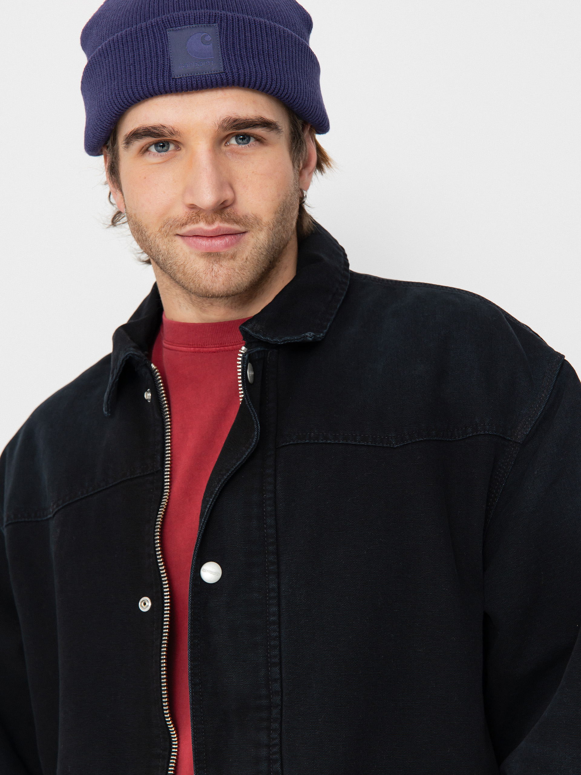 Dzseki Carhartt WIP OG Santa Fe Coat (black/black)