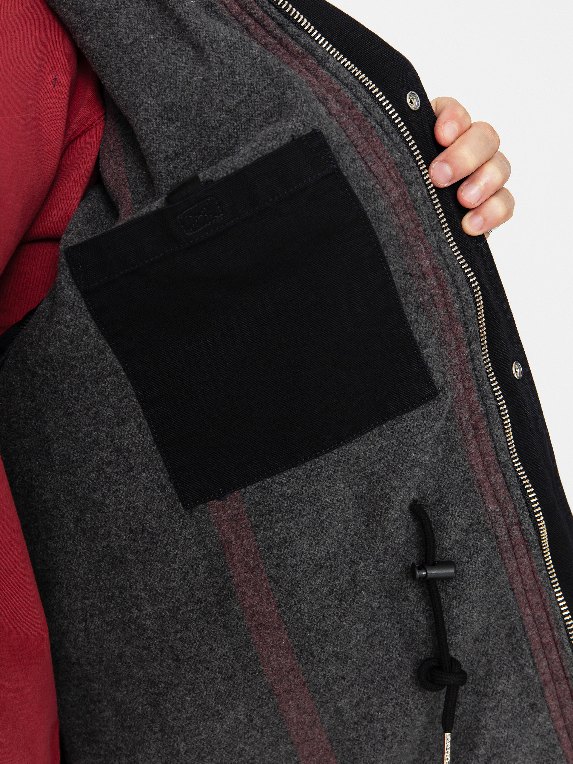 Dzseki Carhartt WIP OG Santa Fe Coat (black/black)