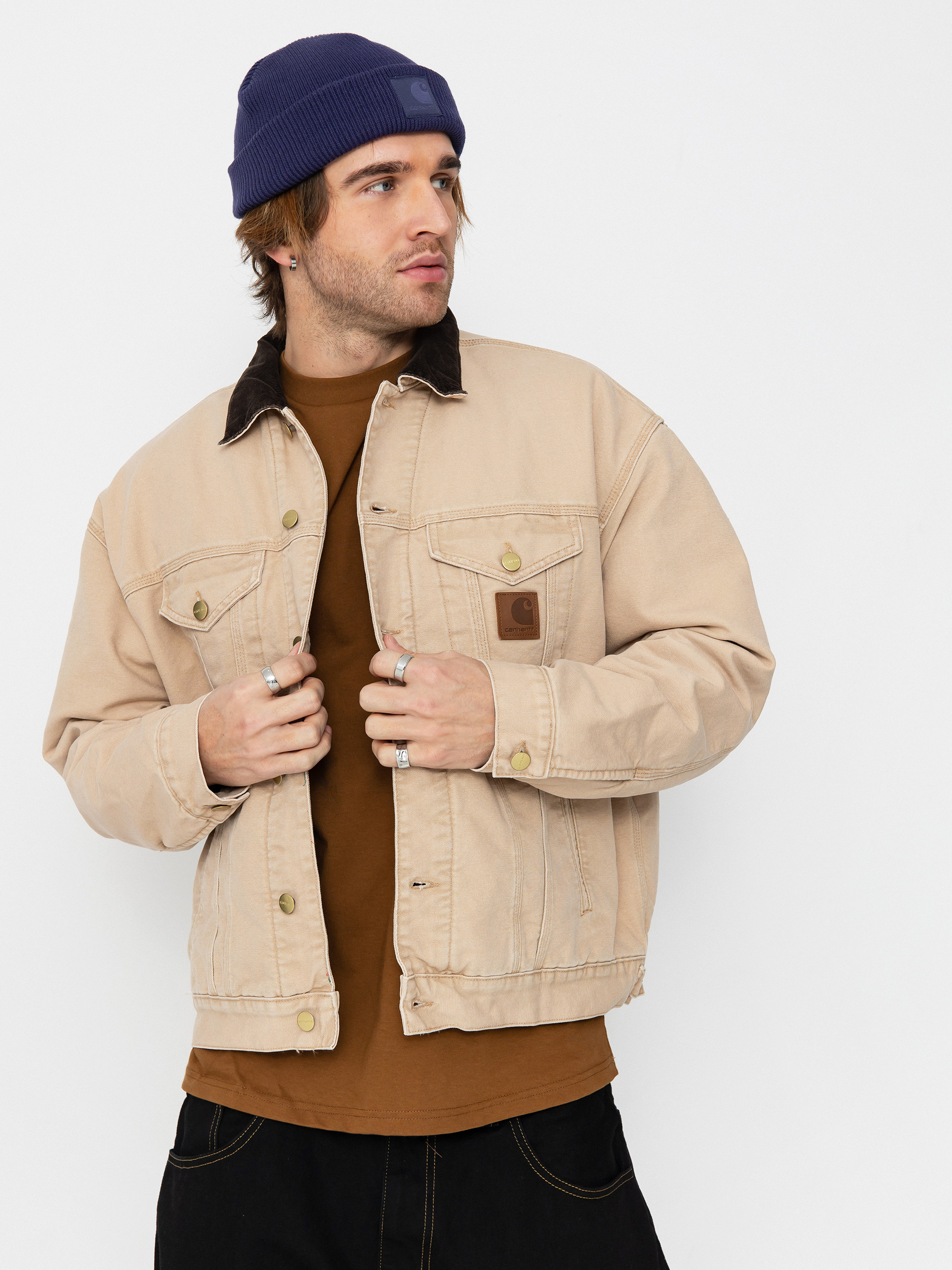 Dzseki Carhartt WIP Dayton Trucker (dusty h brown/tobacco)