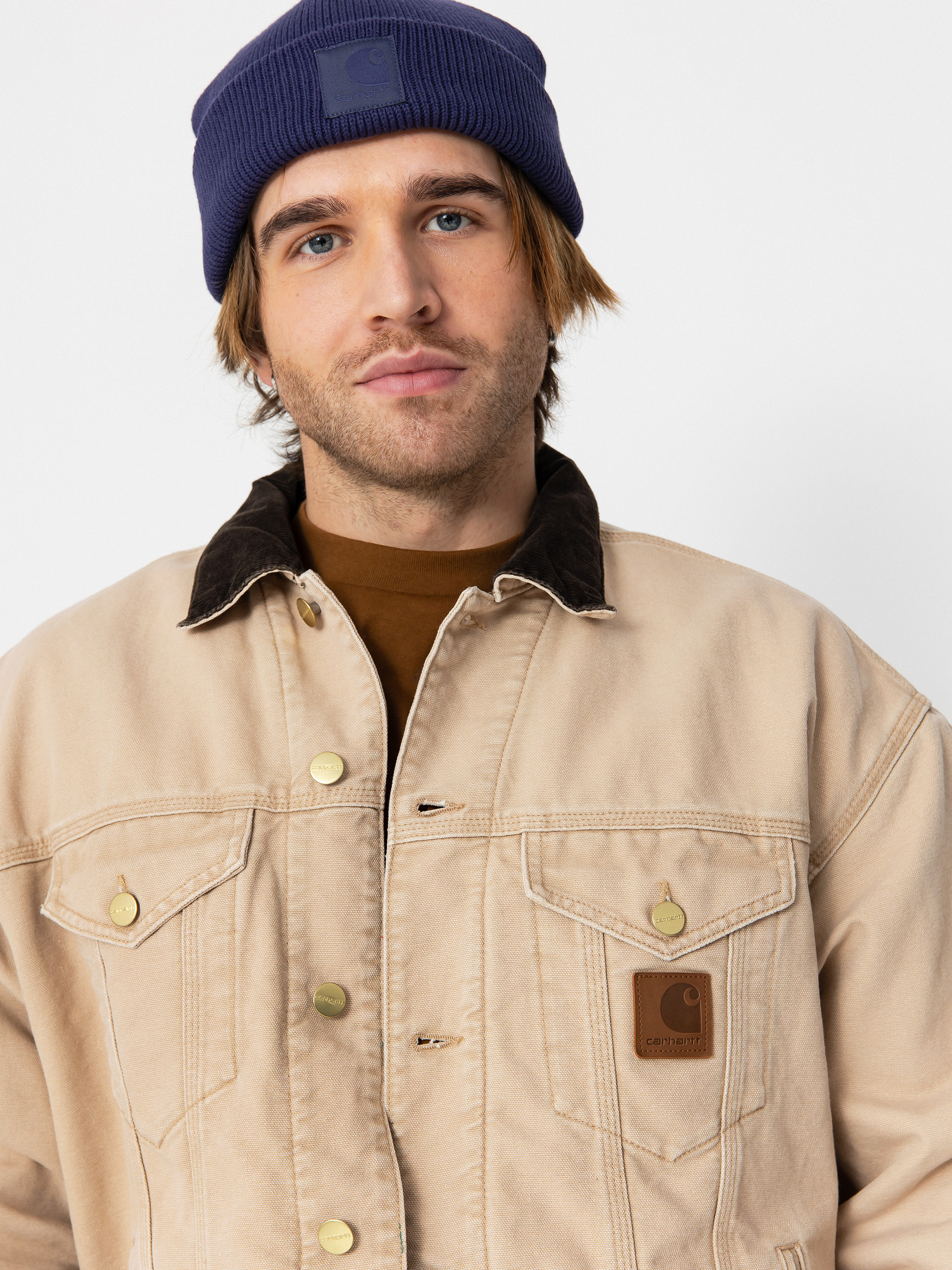 Dzseki Carhartt WIP Dayton Trucker (dusty h brown/tobacco)