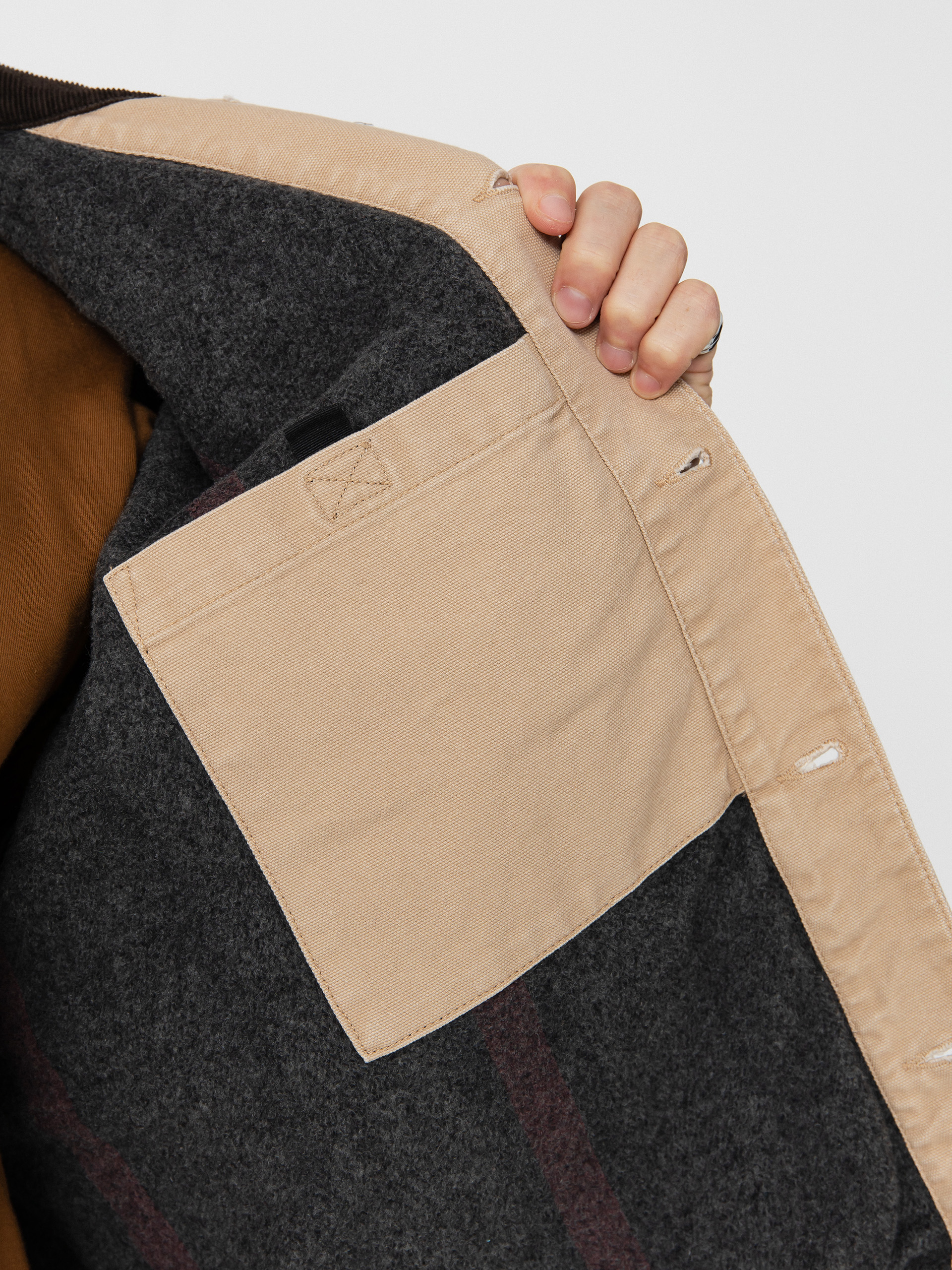 Dzseki Carhartt WIP Dayton Trucker (dusty h brown/tobacco)