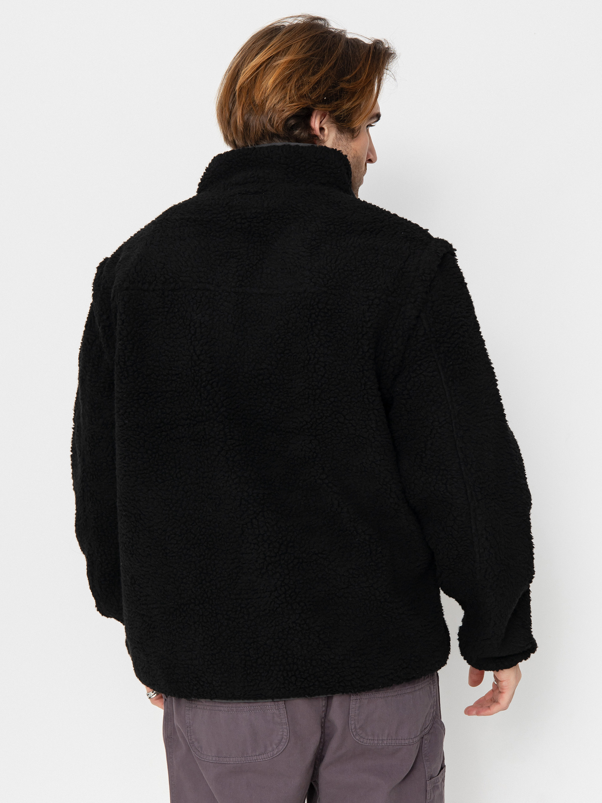 Férfi DC Traverse Polár pulóver (black)