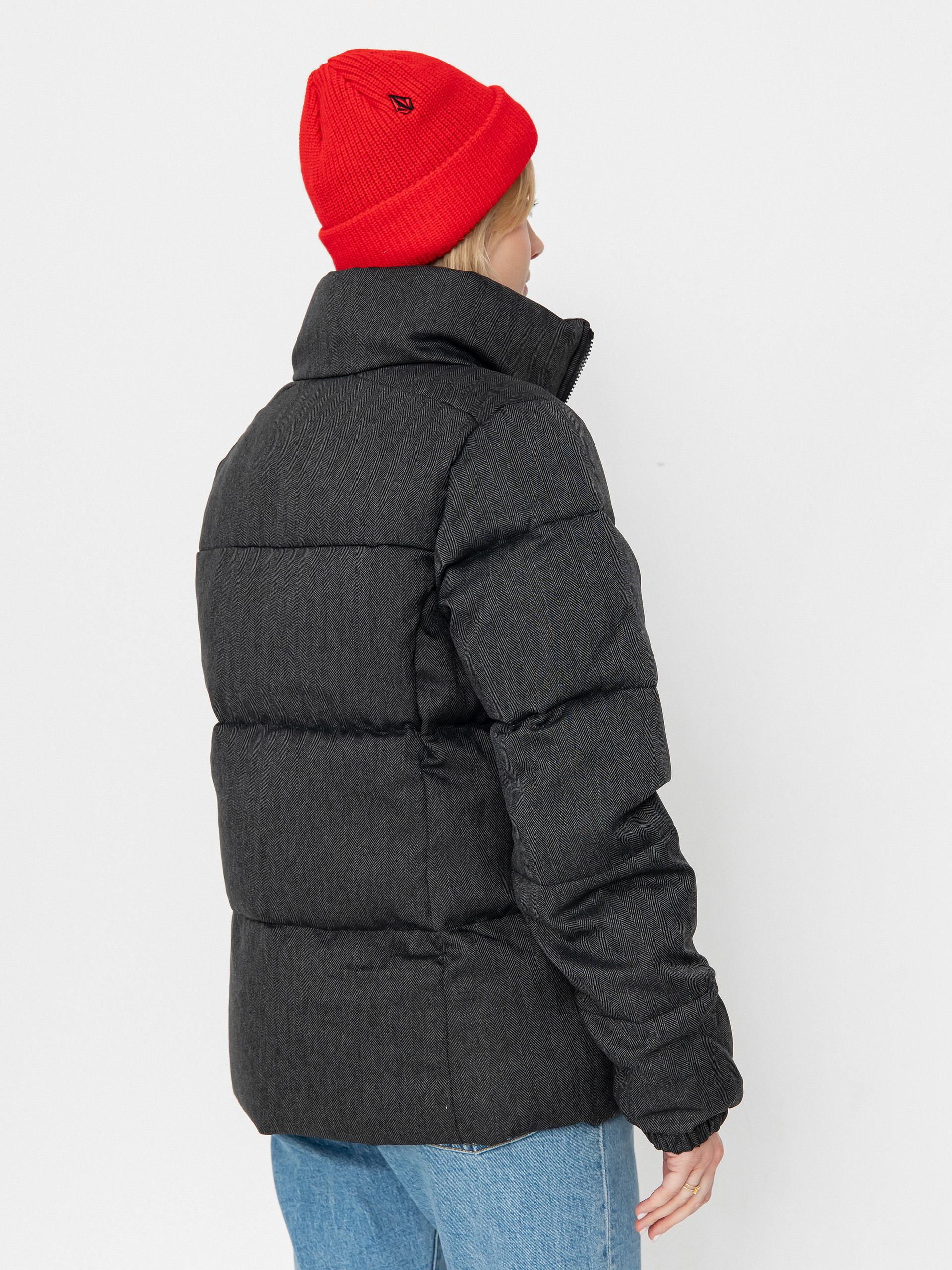 Dzseki Columbia Puffect Herringbone Wmn (black herringbo)