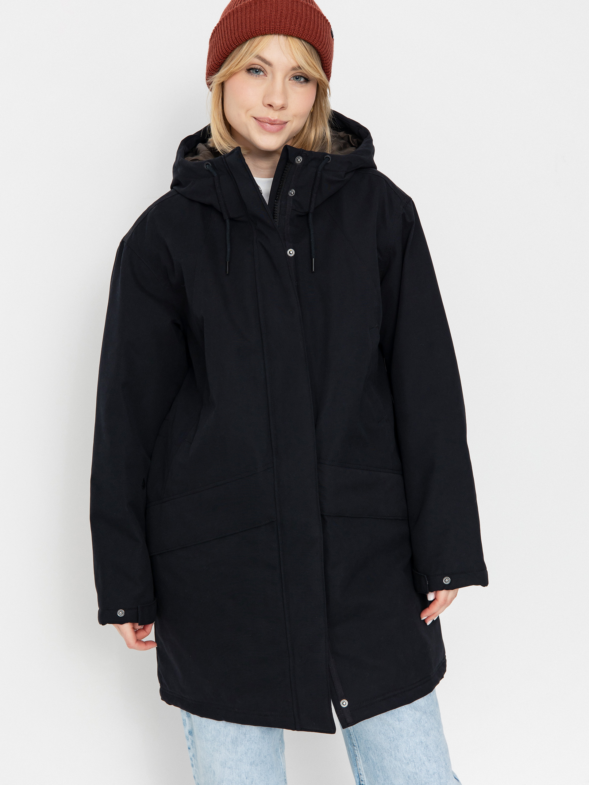 Volcom Somestone 10K Parka Wmn Dzseki (black)