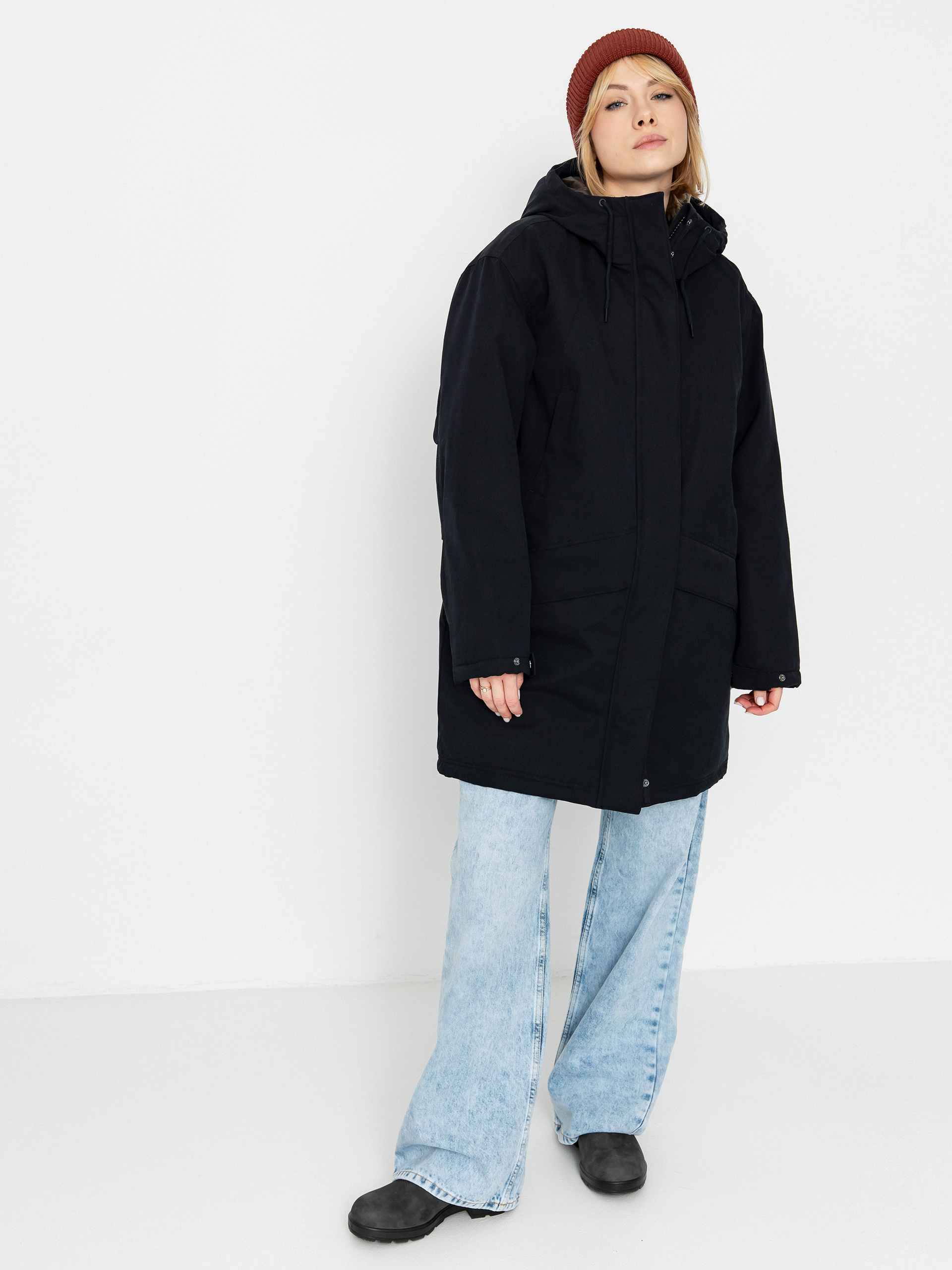 Volcom Somestone 10K Parka Wmn Dzseki (black)