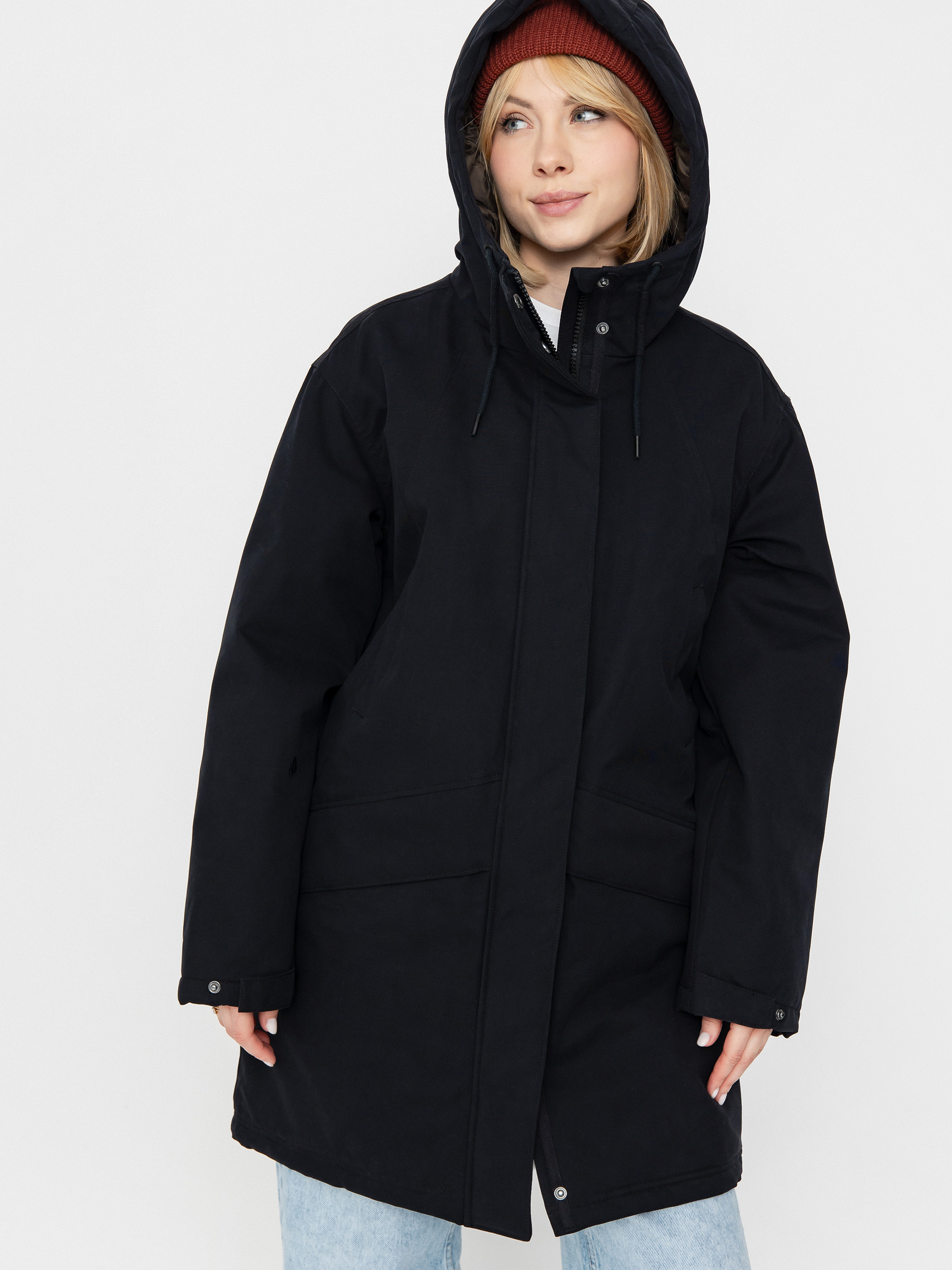 Volcom Somestone 10K Parka Wmn Dzseki (black)