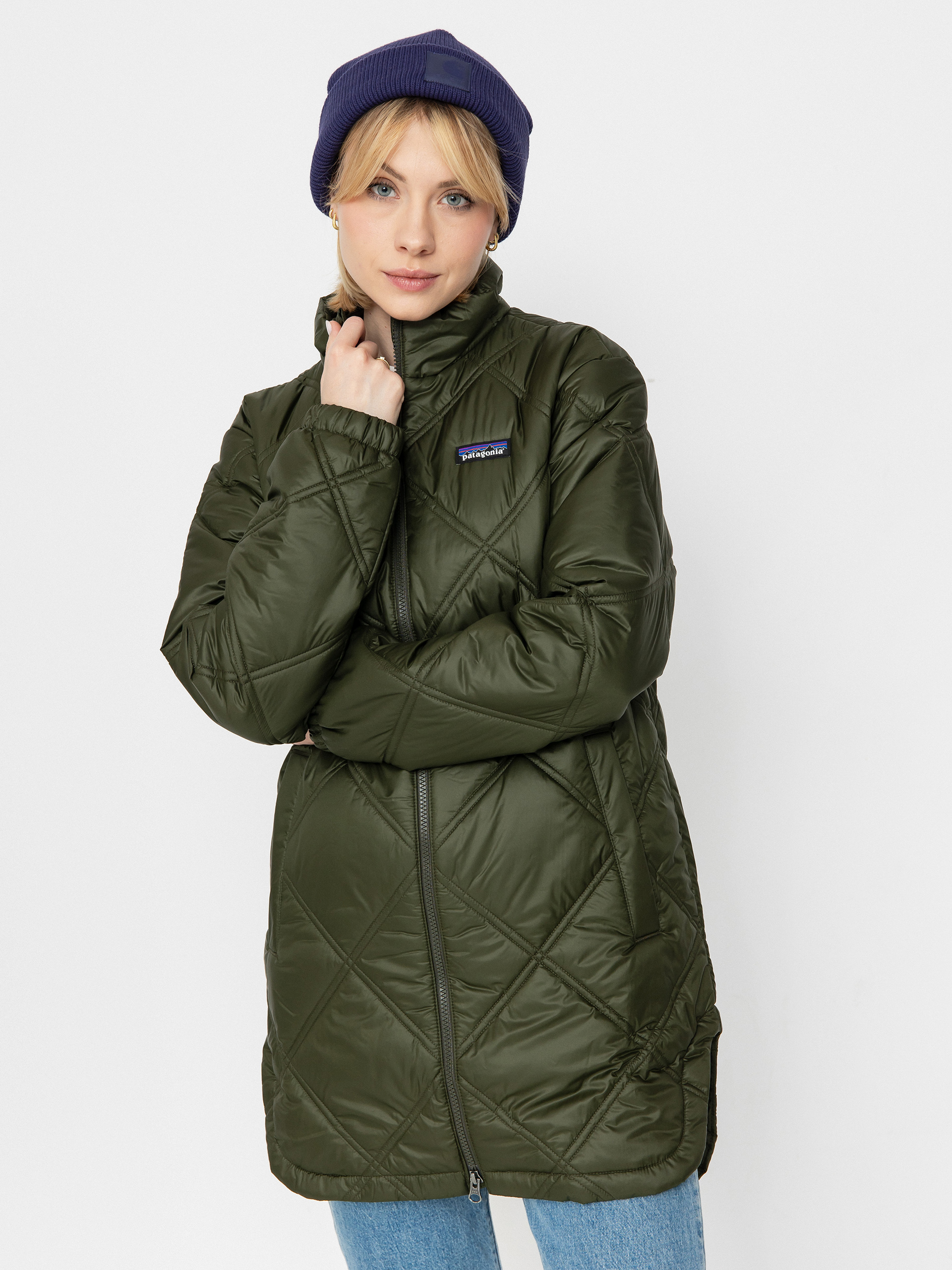 Patagonia Pine Bank Insulated Parka Wmn Dzseki (pine needle green)