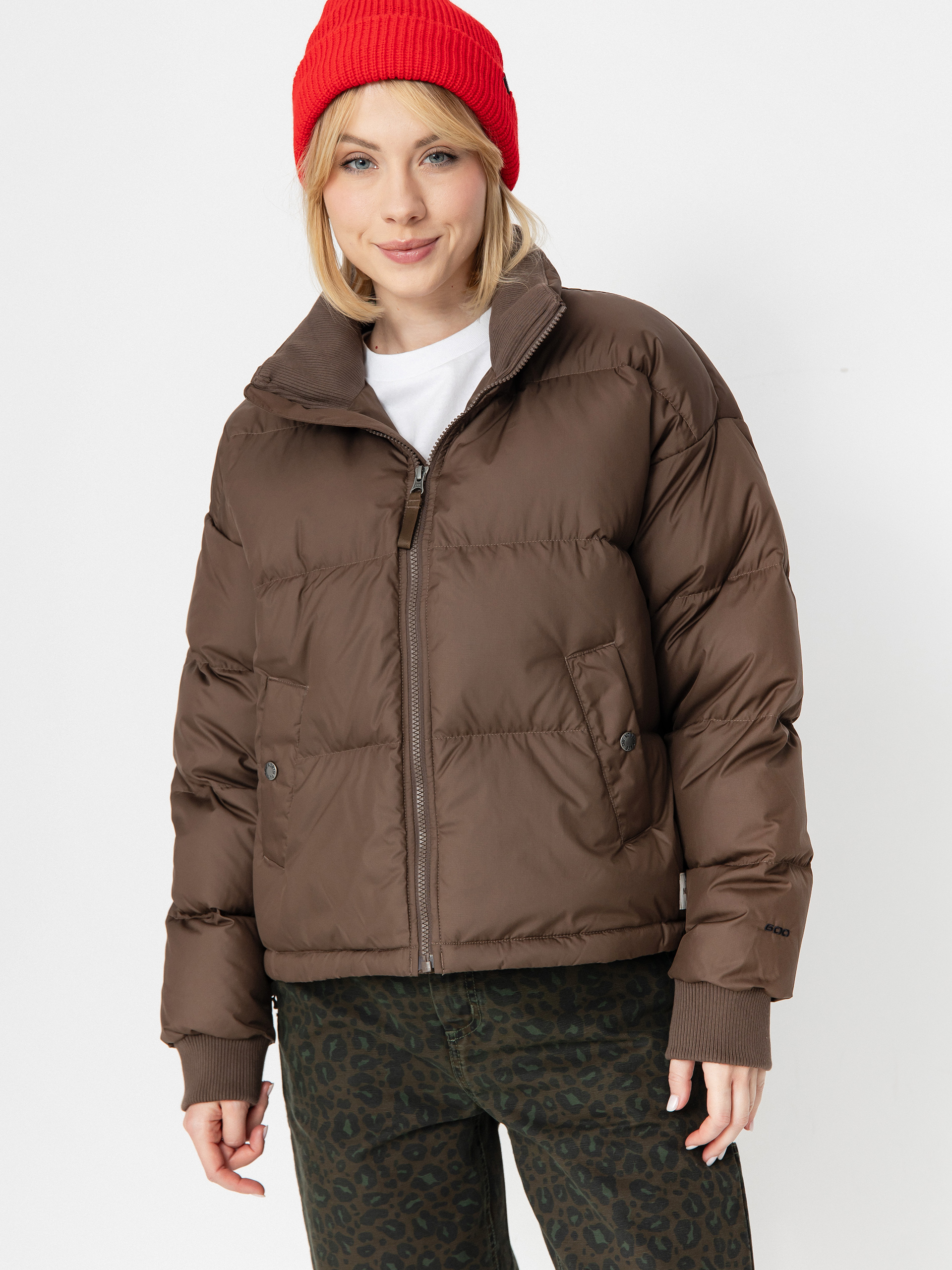 Dzseki The North Face Down Paralta Puffer Wmn (smokey brown)