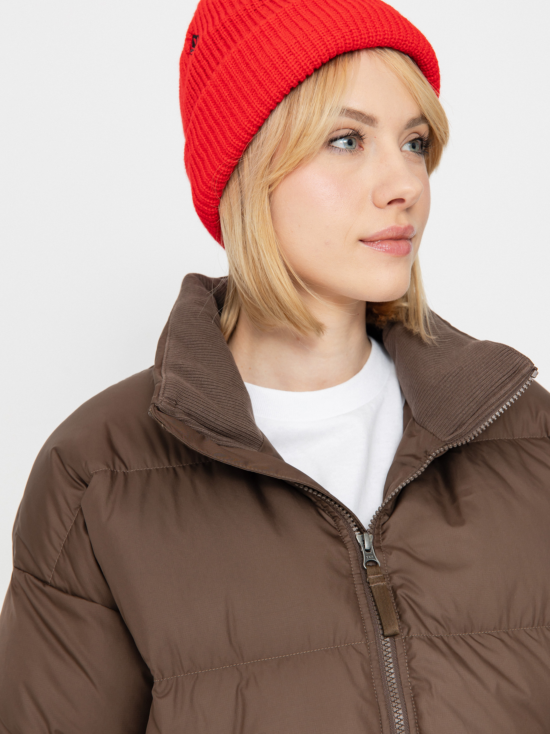 Dzseki The North Face Down Paralta Puffer Wmn (smokey brown)