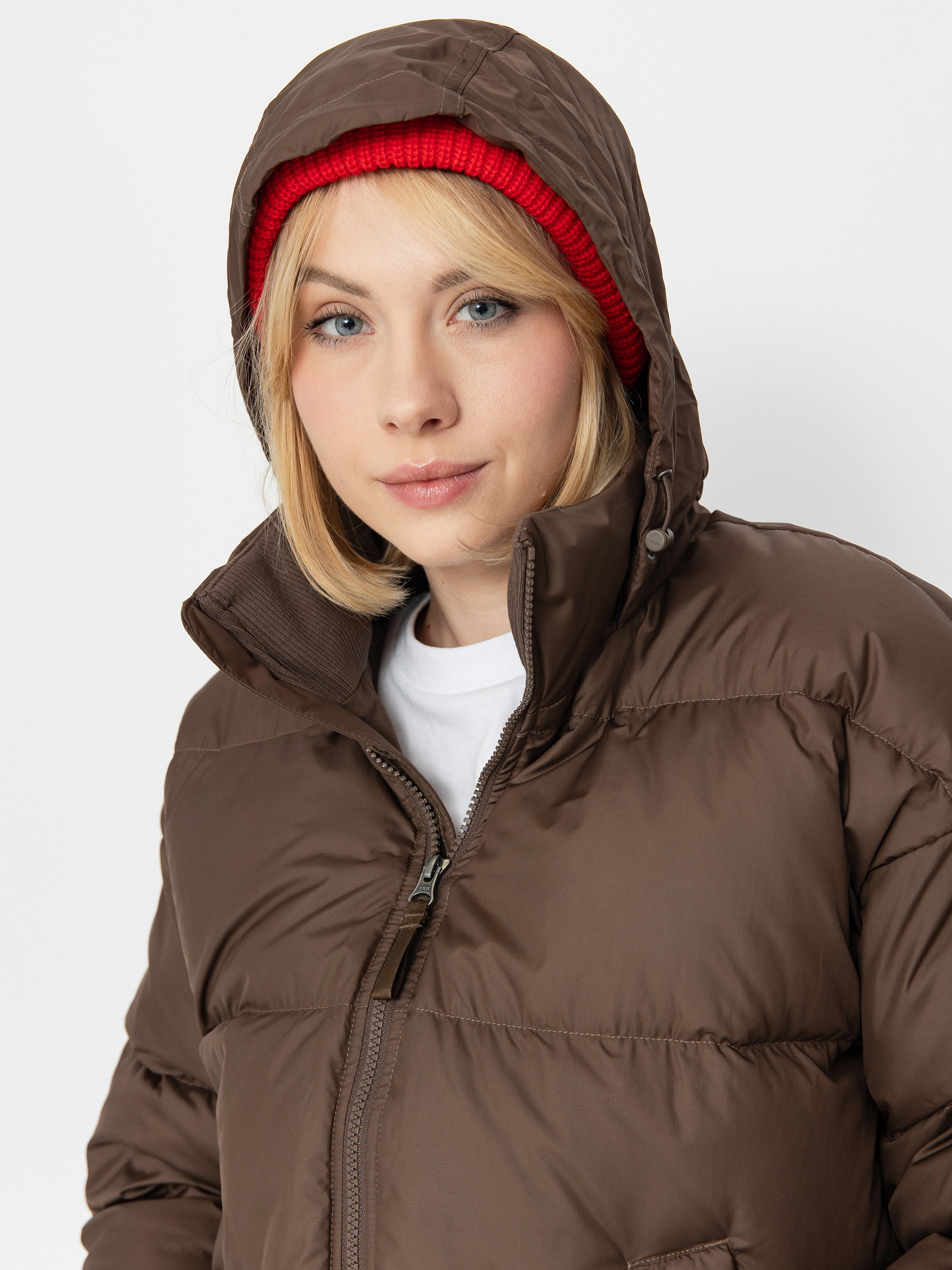 Dzseki The North Face Down Paralta Puffer Wmn (smokey brown)