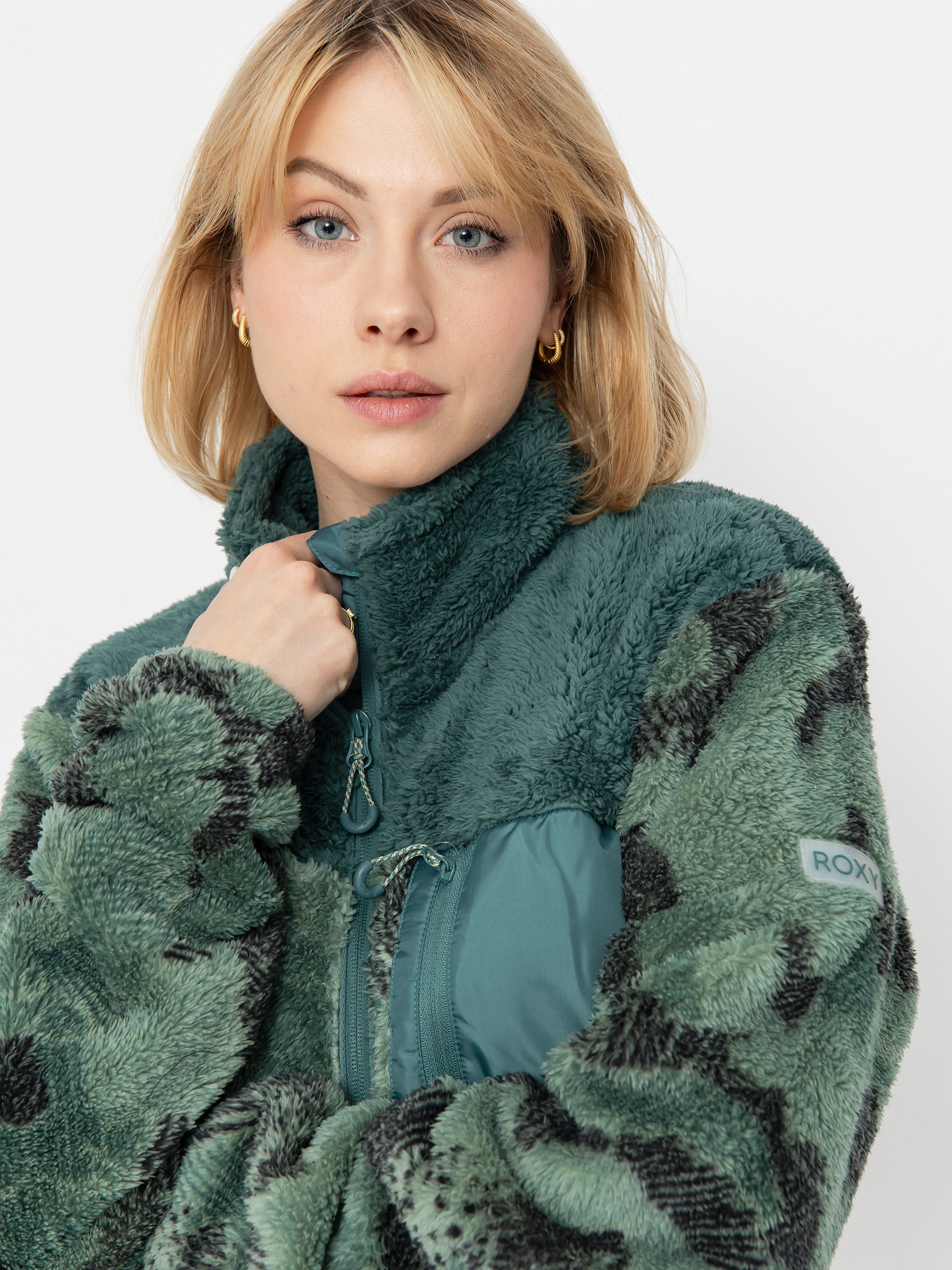 Női Polár pulóver Roxy Alabam Printed (sketch book)