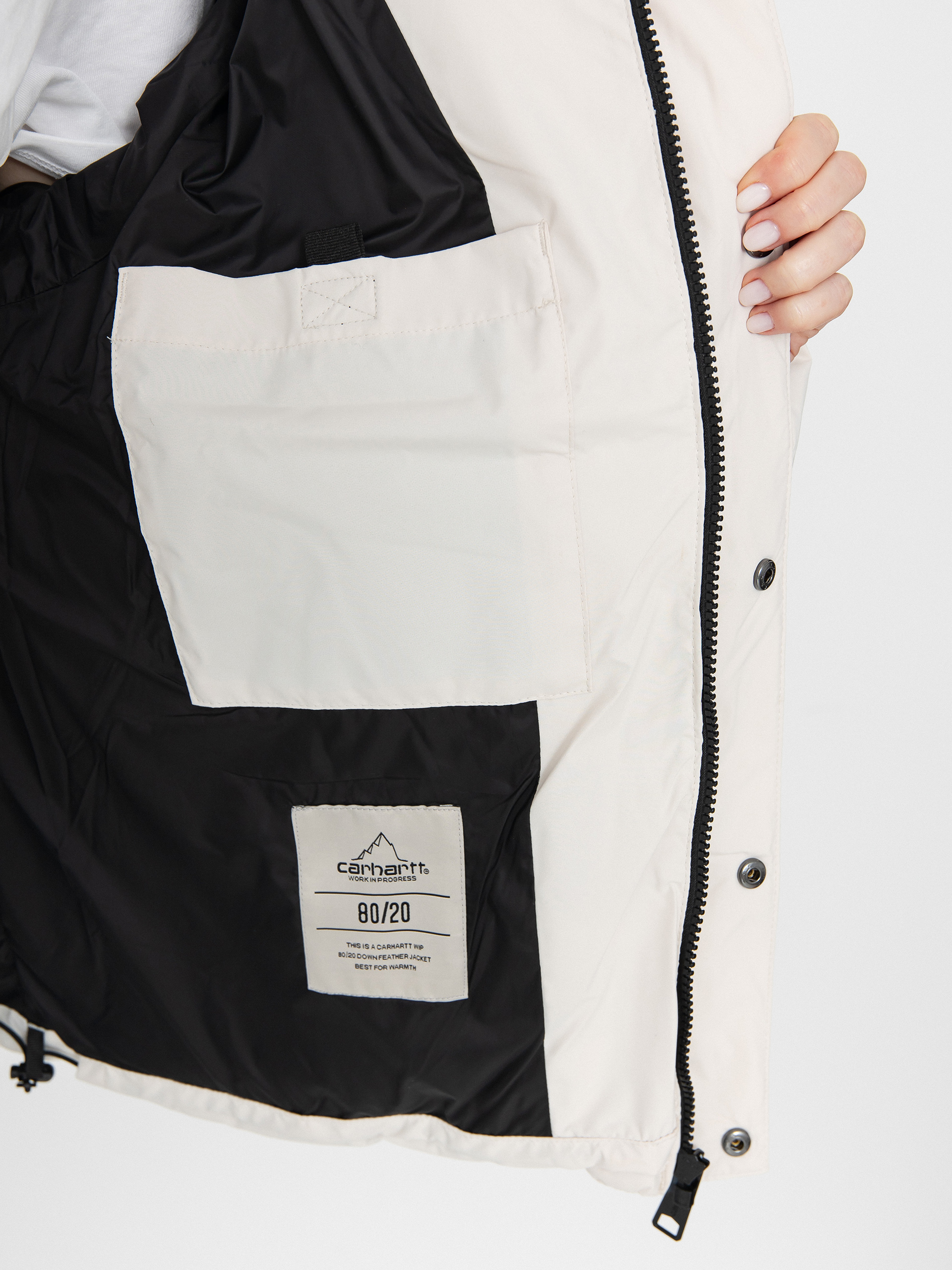 Dzseki Carhartt WIP Yanie Wmn (moonbeam/black)