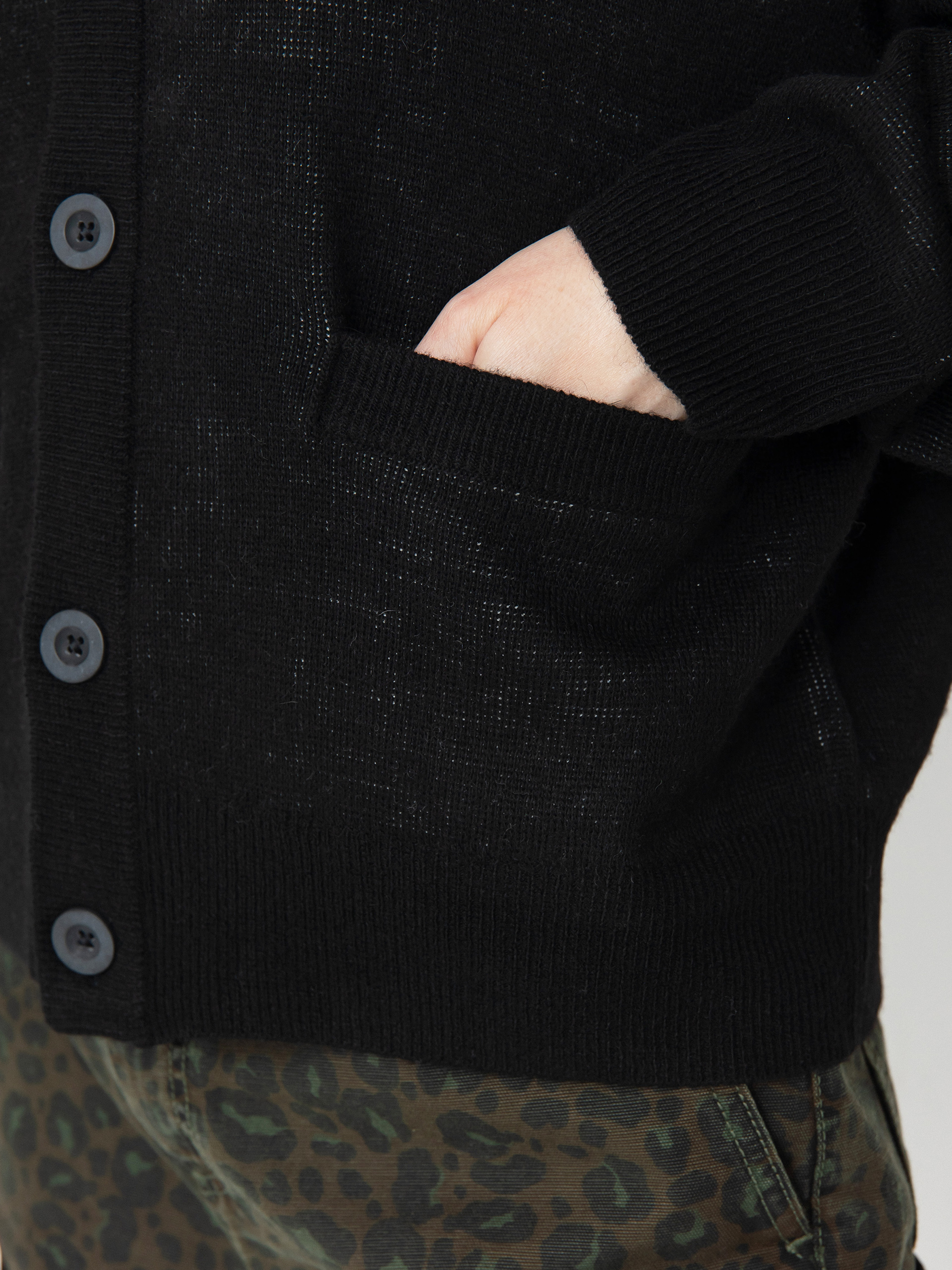 Carhartt WIP Harttbreaker Cardigan Wmn Pulóver (black/wax)