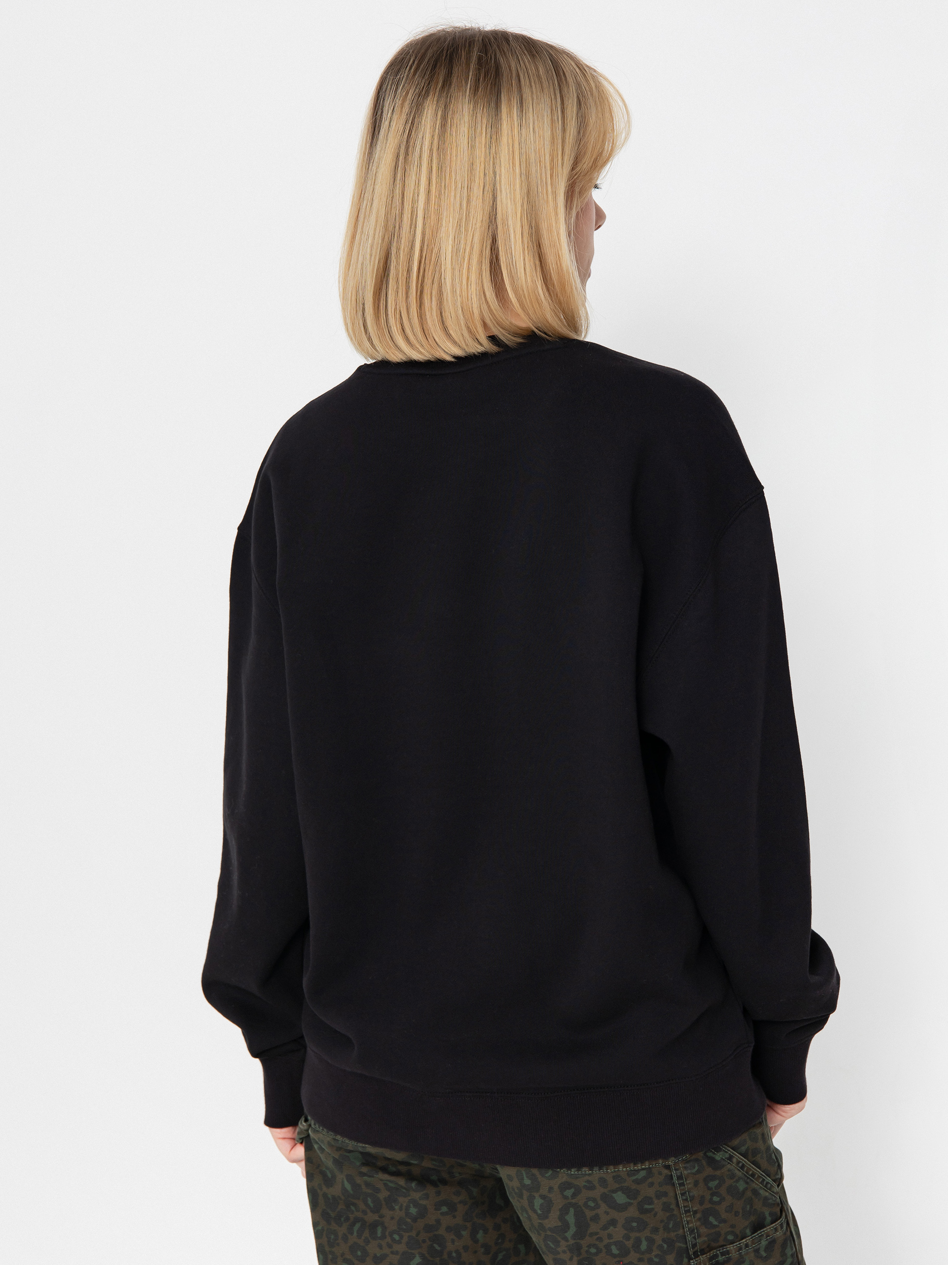 Carhartt WIP Rivet Script Wmn Pulóver (black/silver)