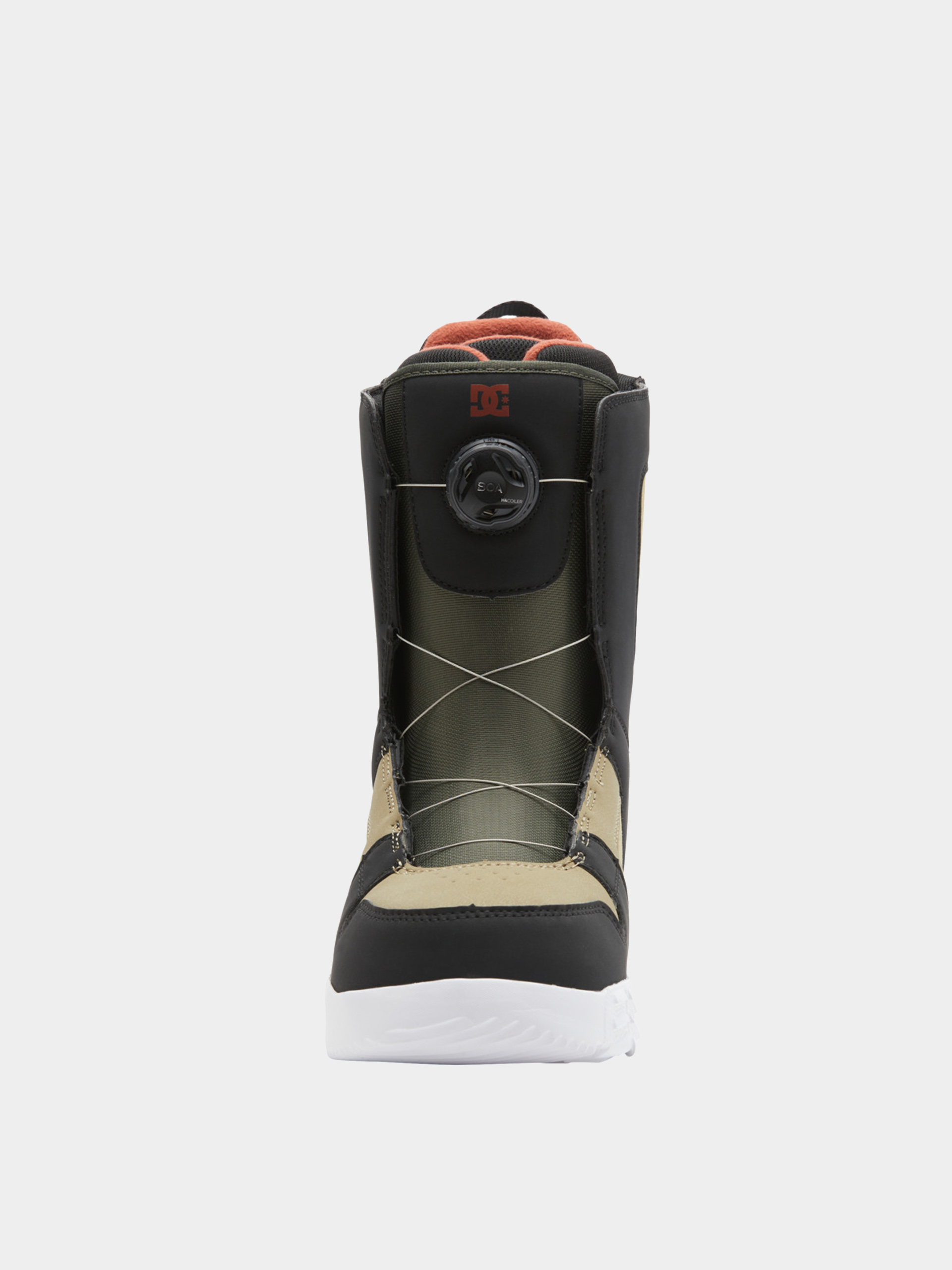 Férfi Snowboard cipők DC Phase Boa (brown/black/white)