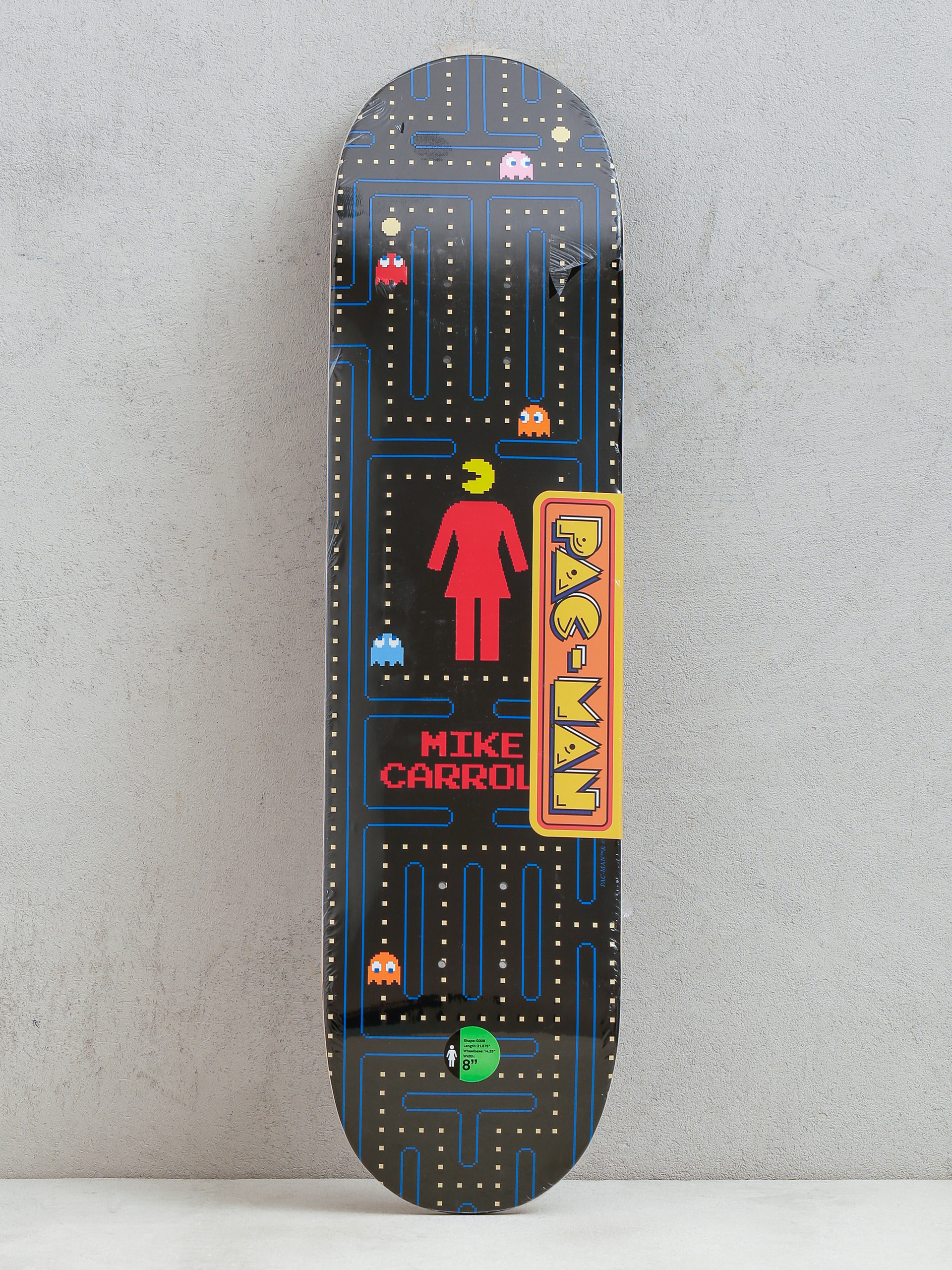 Gördeszka lap Girl Skateboard Carroll Pac Man (black)