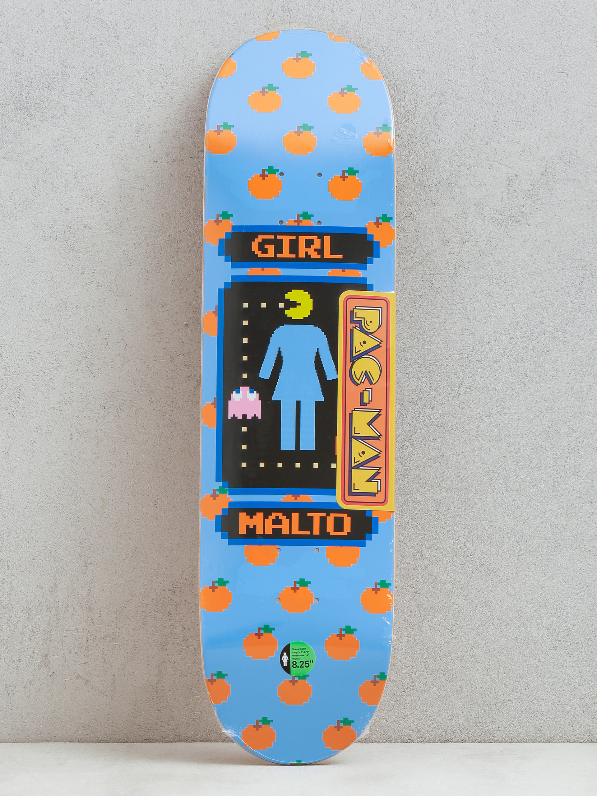 Gördeszka lap Girl Skateboard Malto Pac Man