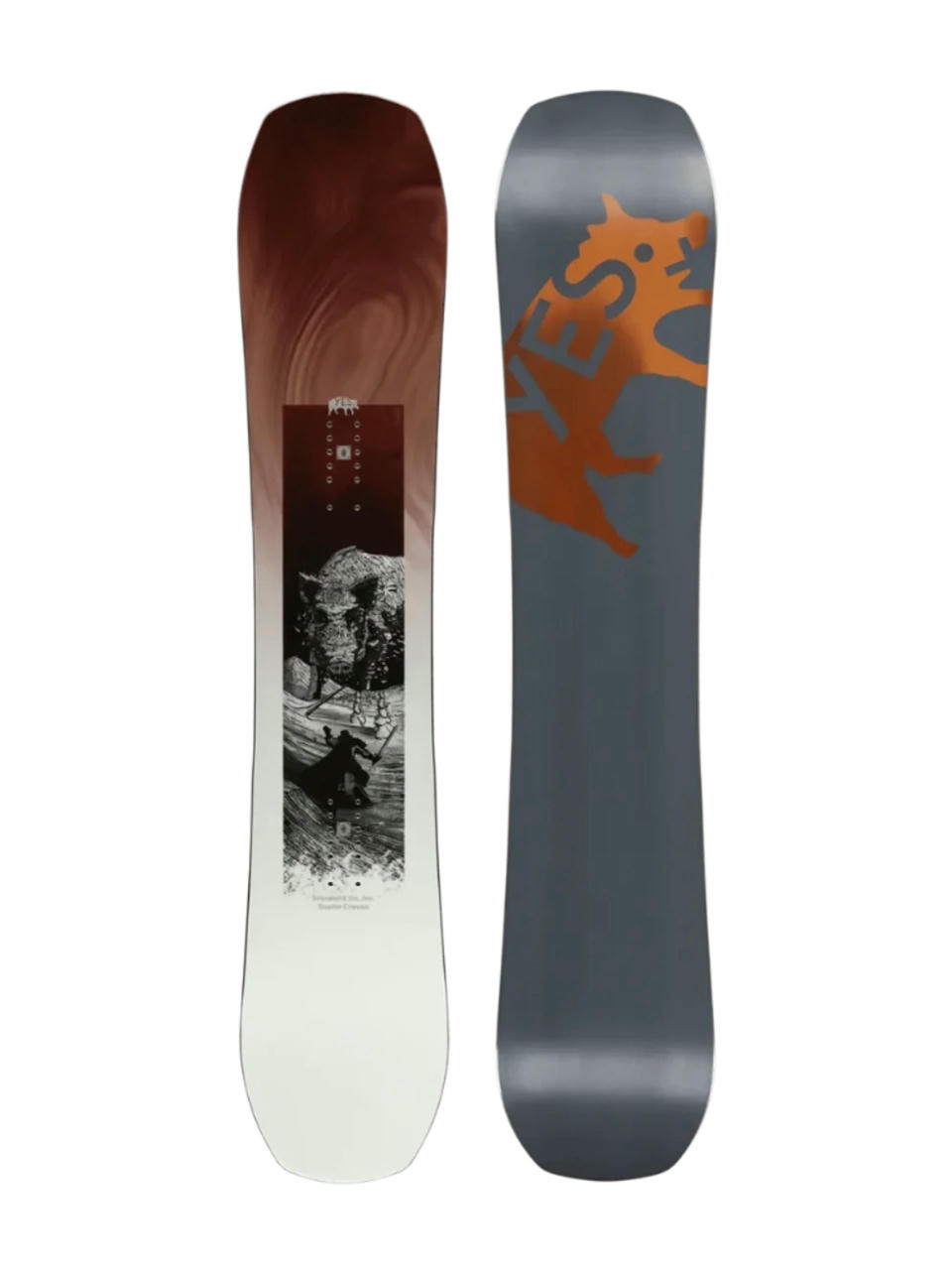 Férfi Snowboard Yes Standard UnInc. DC XTRM (black/dark red)