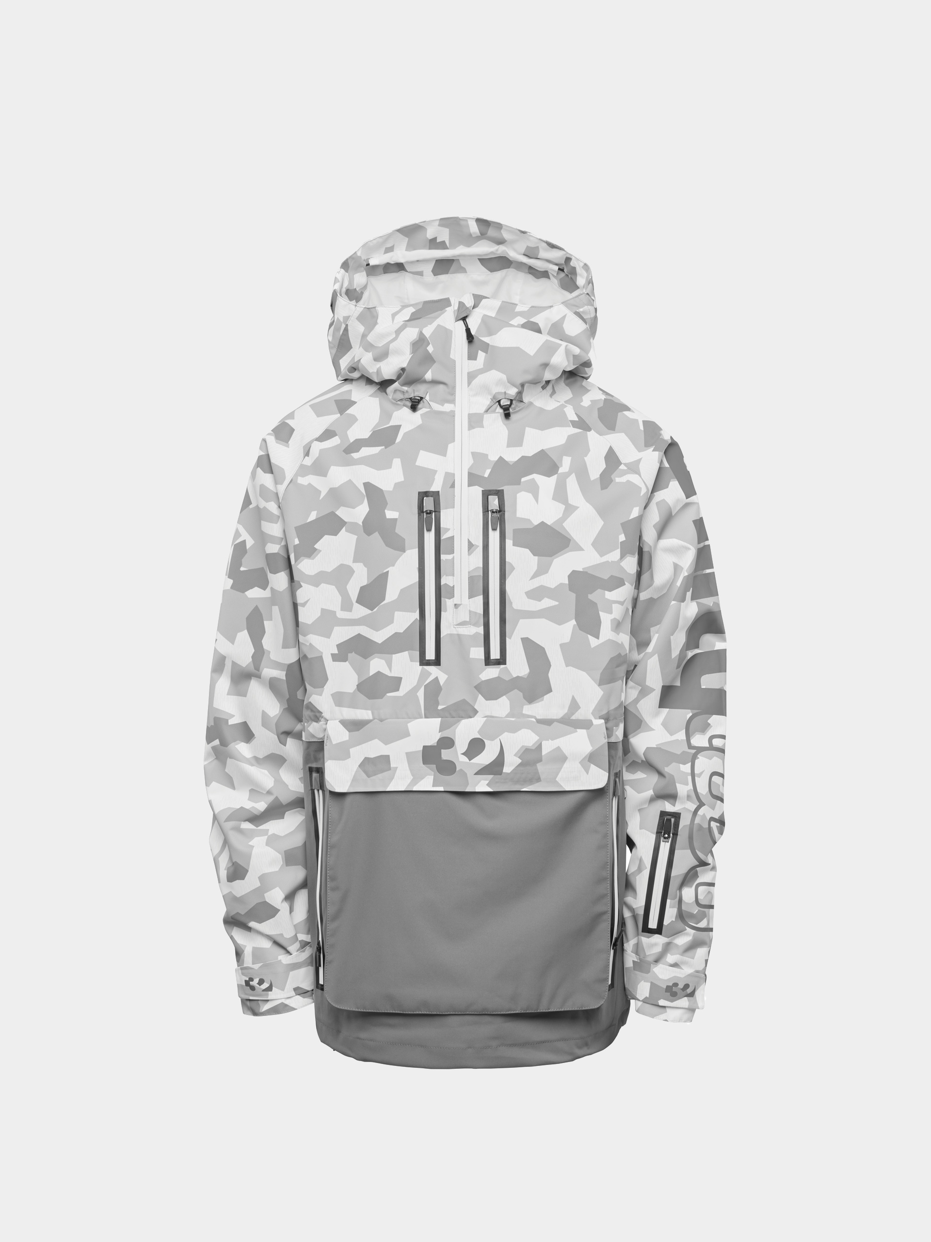 Snowboard dzseki ThirtyTwo Light Anorak (white/camo)