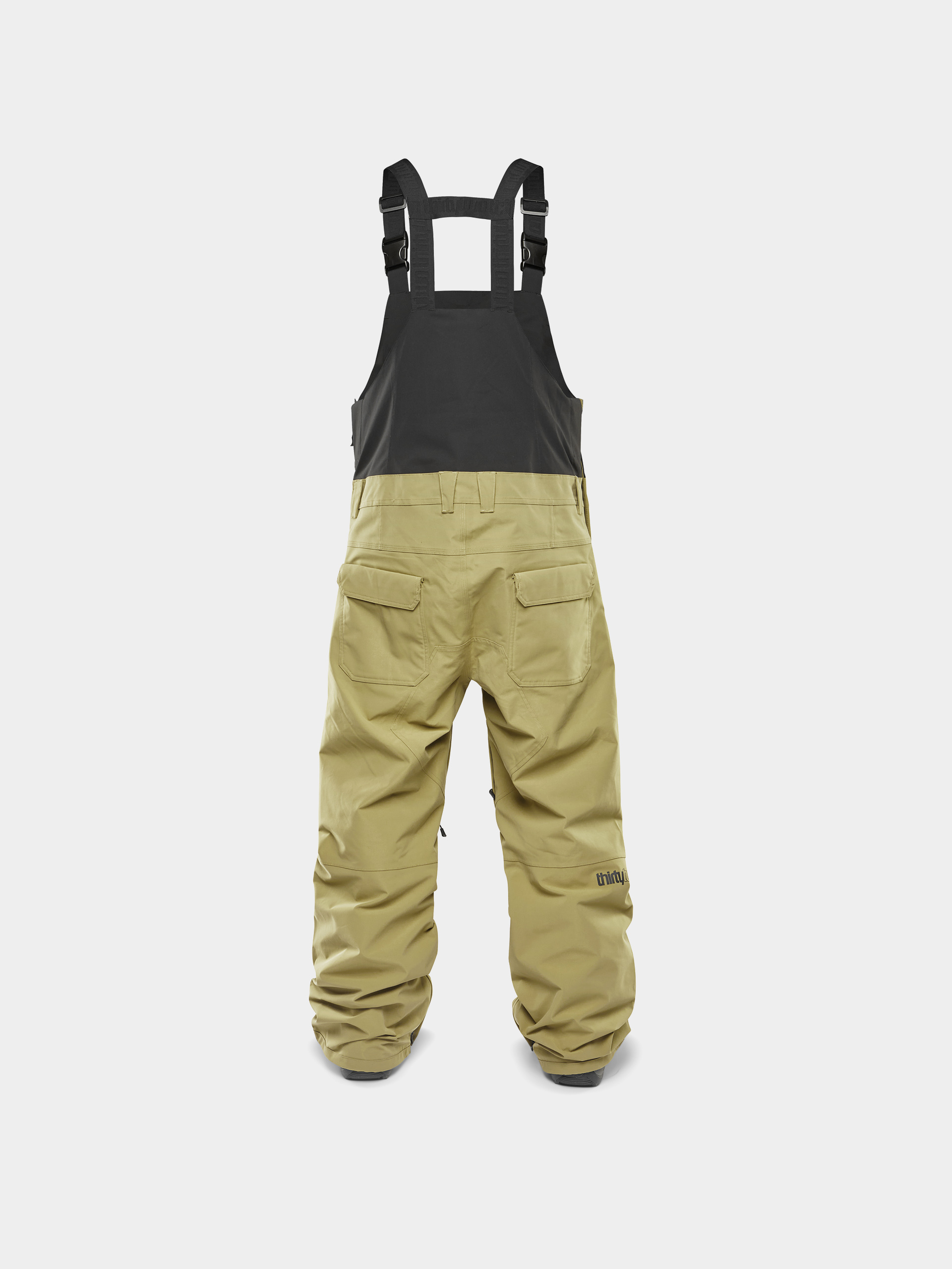 Férfi Snowboard nadrág ThirtyTwo Basement Bib (khaki)