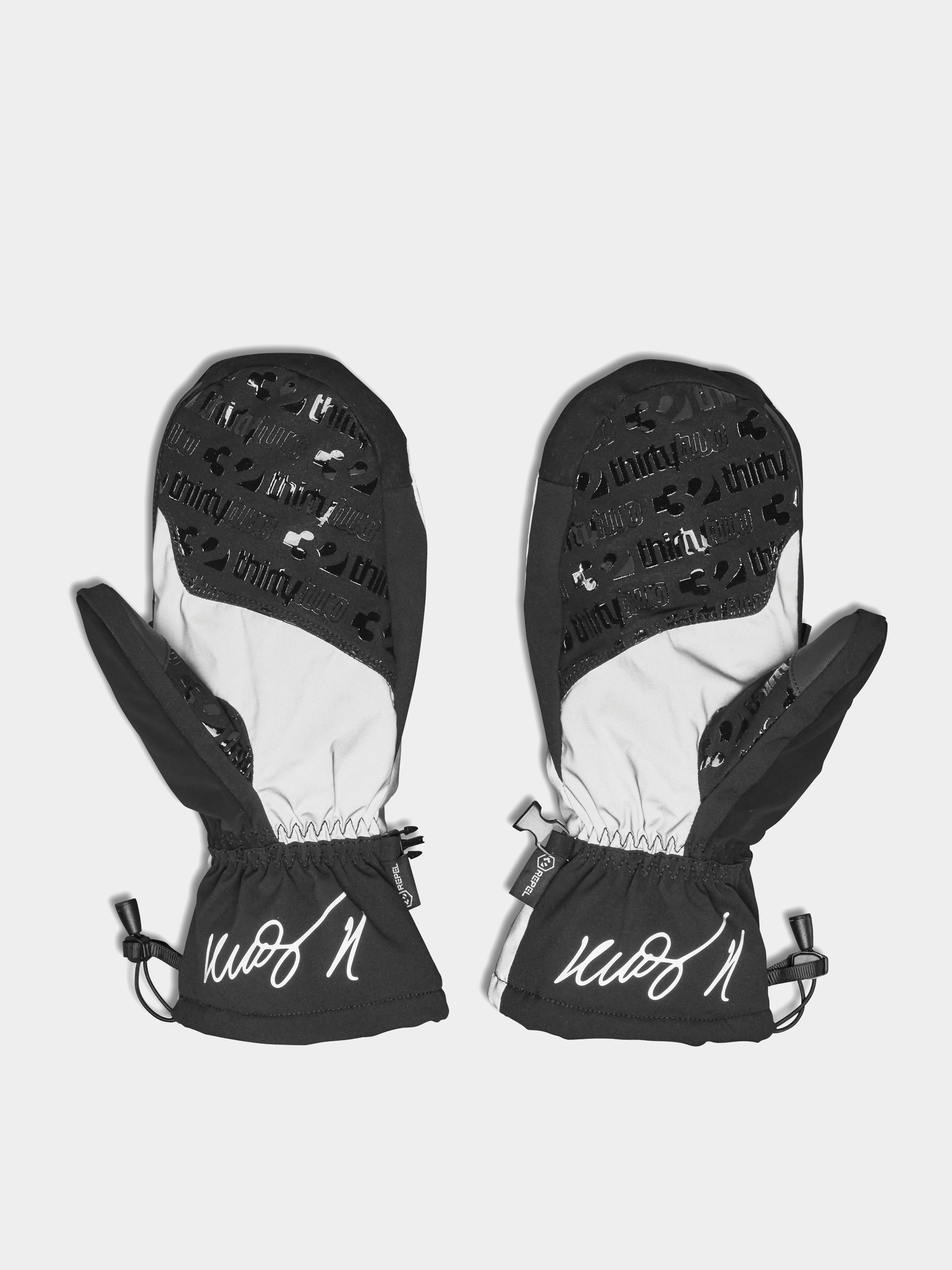 Kesztyű ThirtyTwo Corp Mitt Xlt (black/black/reflective)