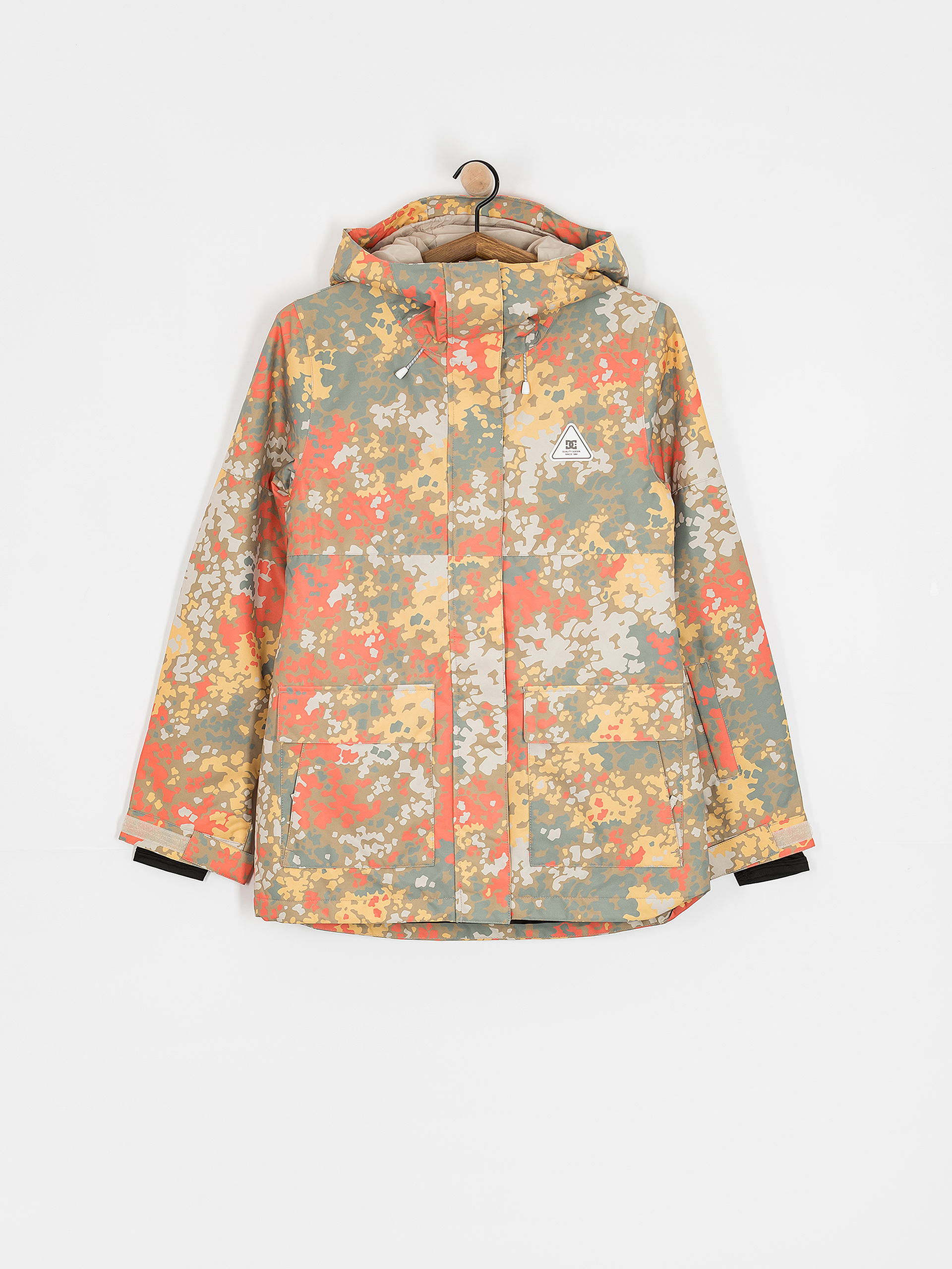 Női DC Cruiser Snowboard dzseki (fractal coral)