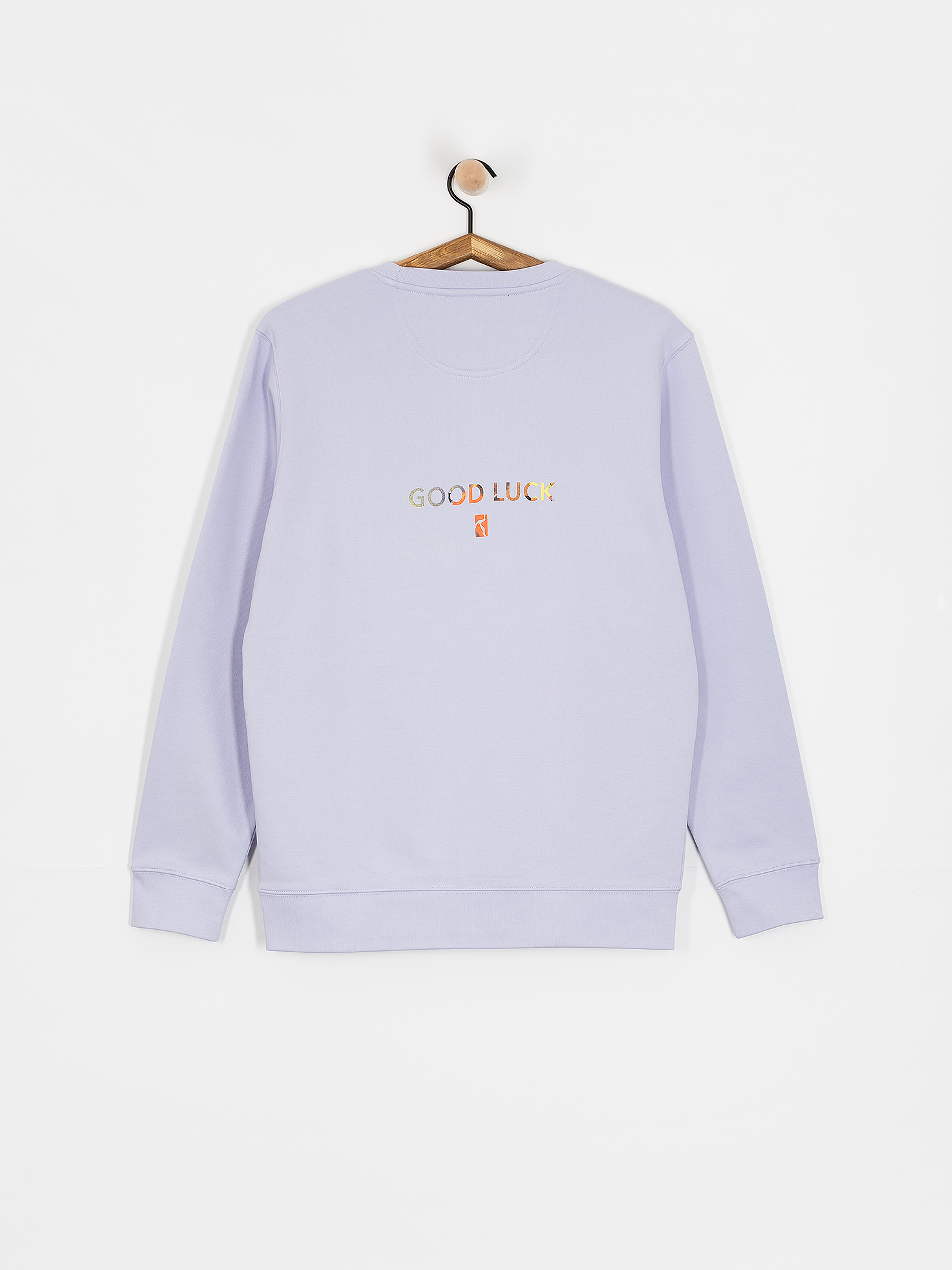 Poetic Collective Good Luck Crewneck Pulóver (purple)