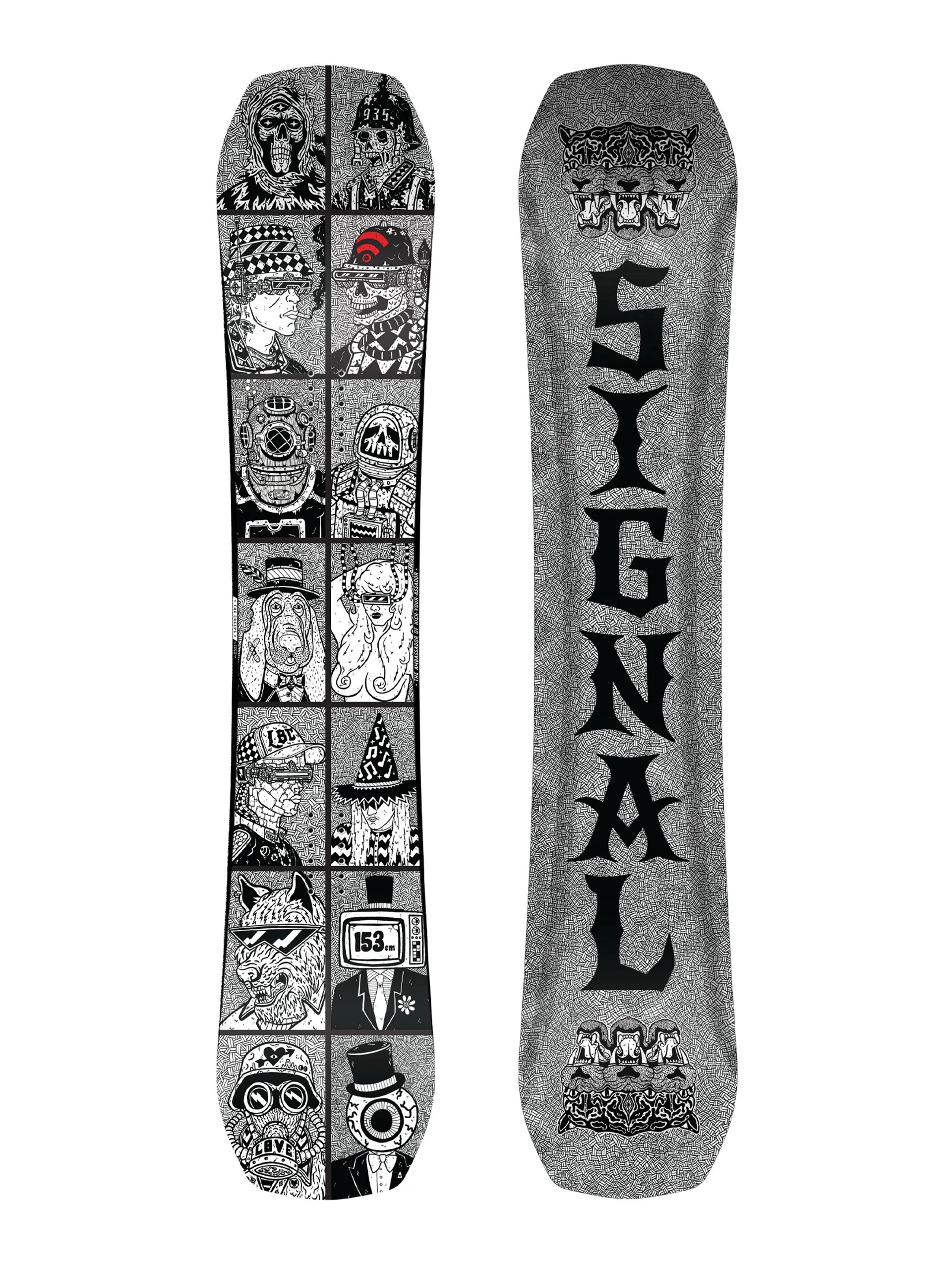 Férfi Snowboard Signal Compass