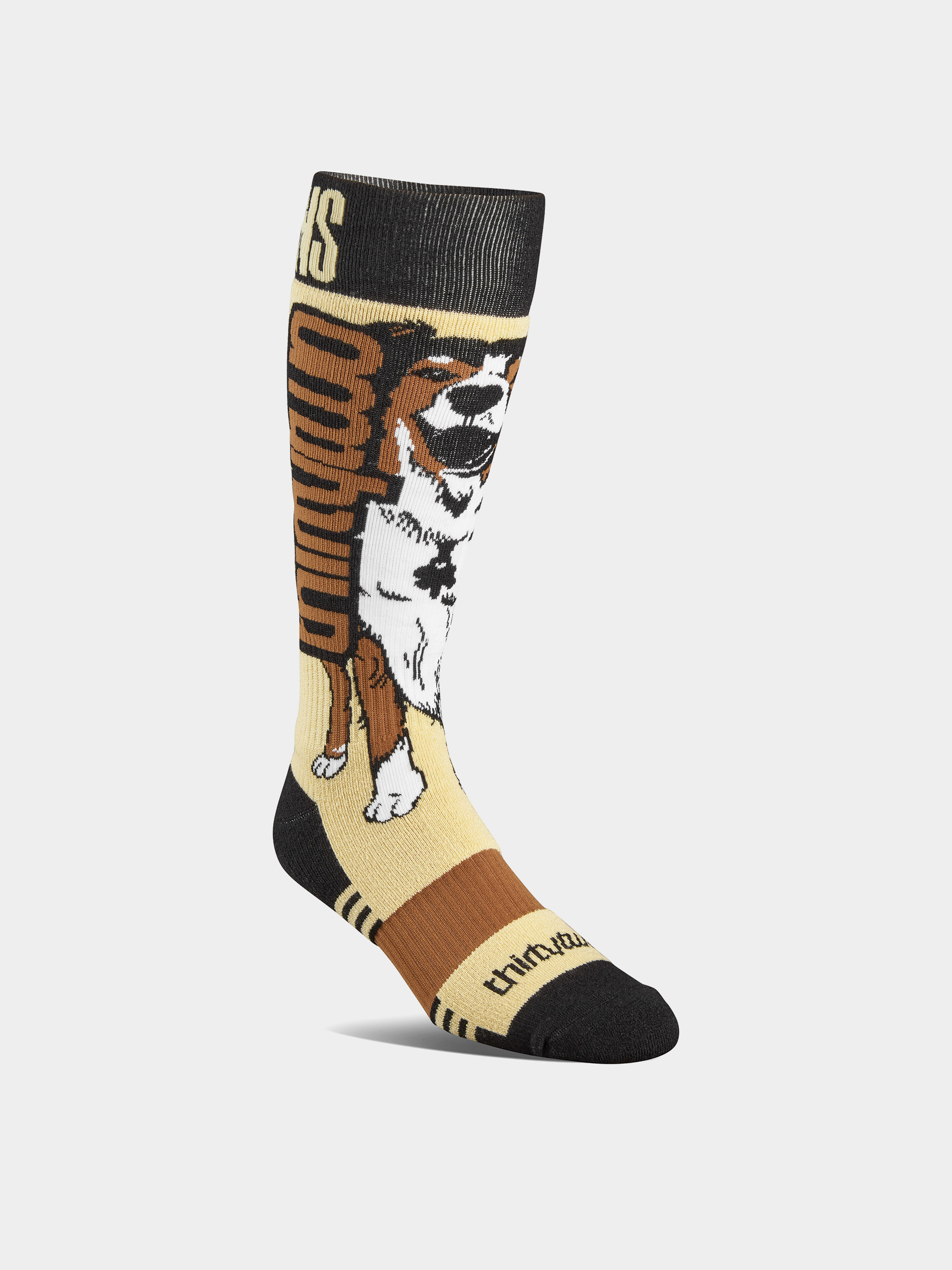 Zokni ThirtyTwo Signature Merino (black/brown)