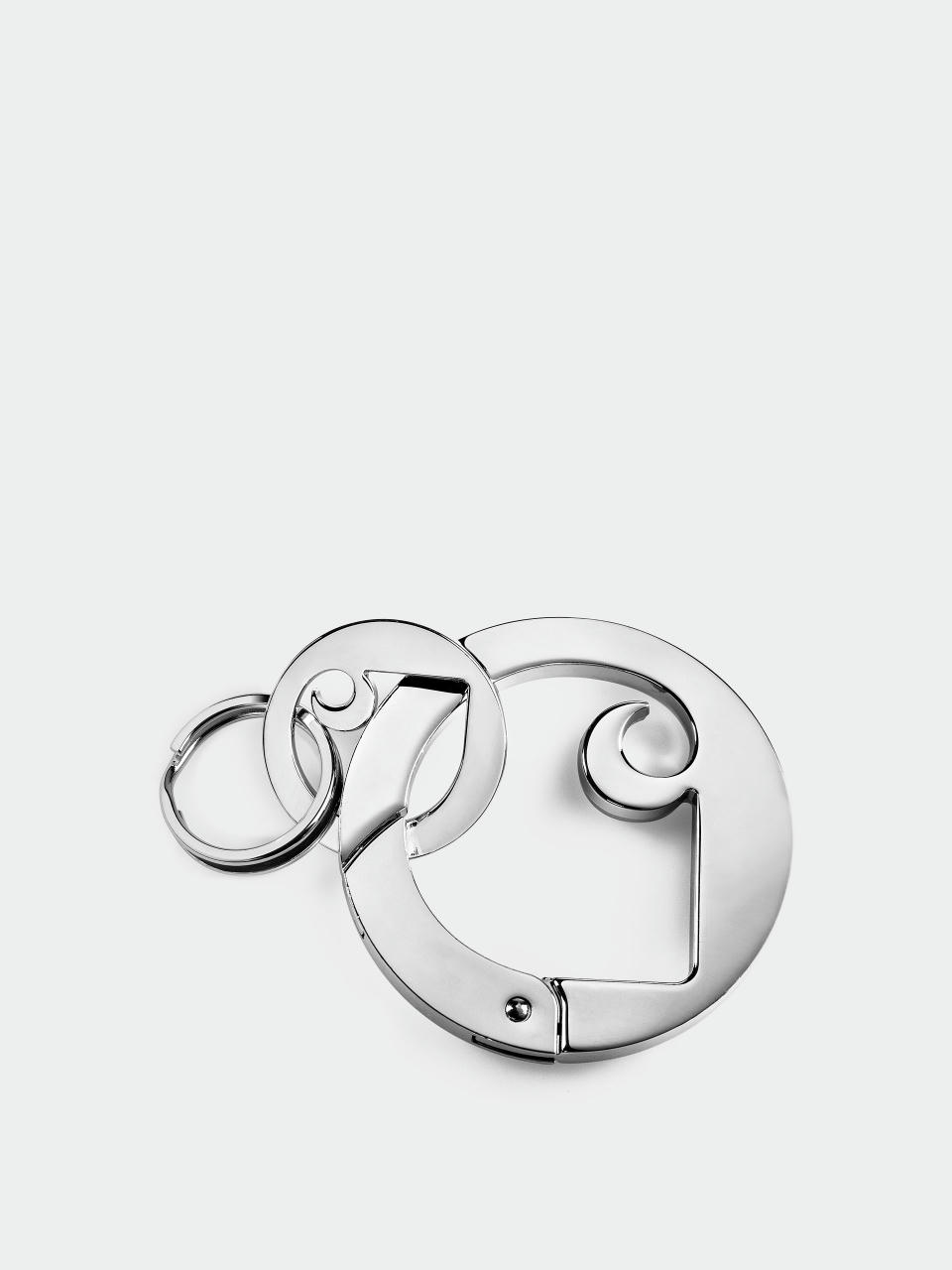 Kulcstartó Carhartt WIP Charms Carabiner (silver)