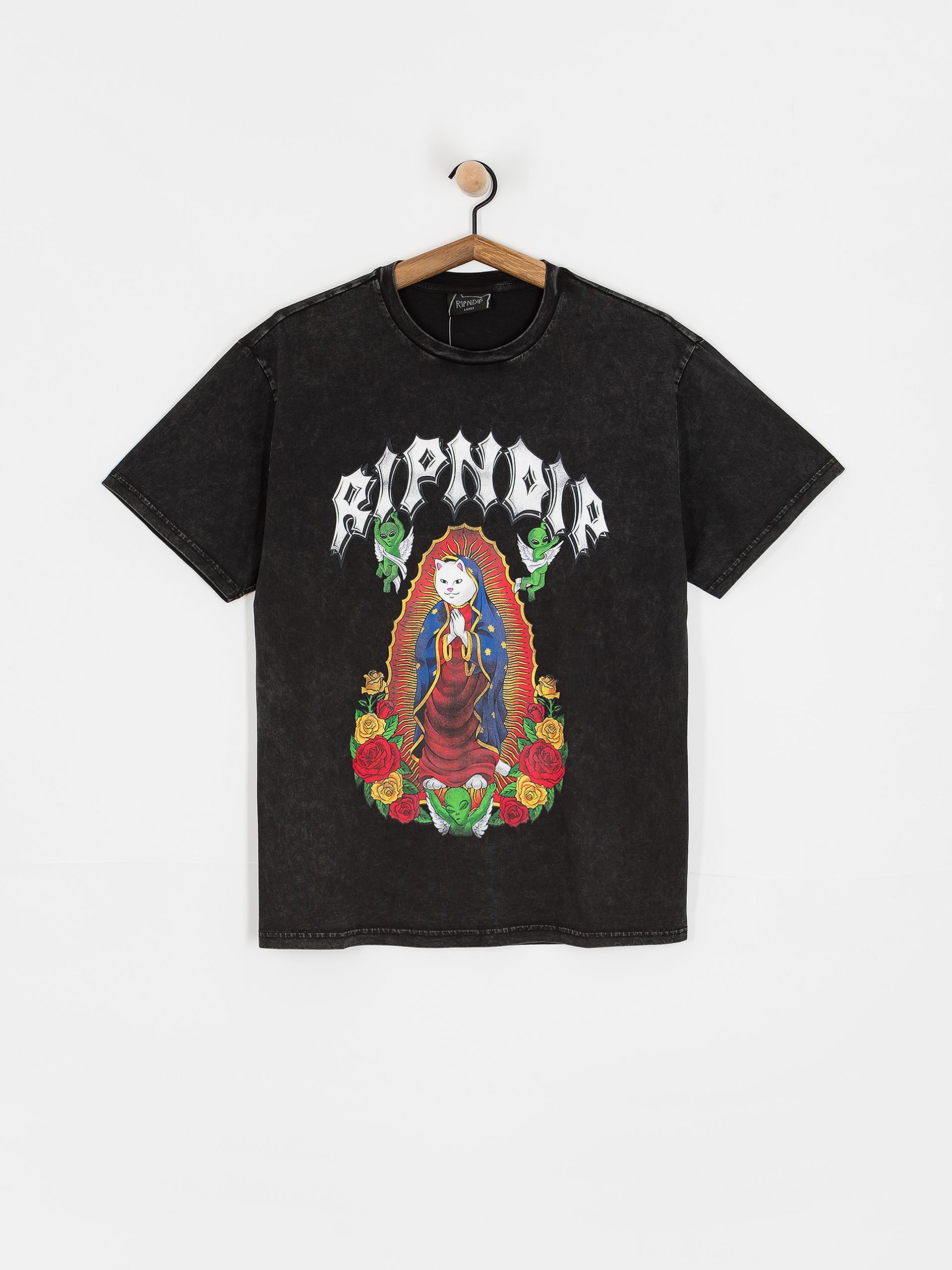 Póló RipNDip Mother Nerm (black wash)