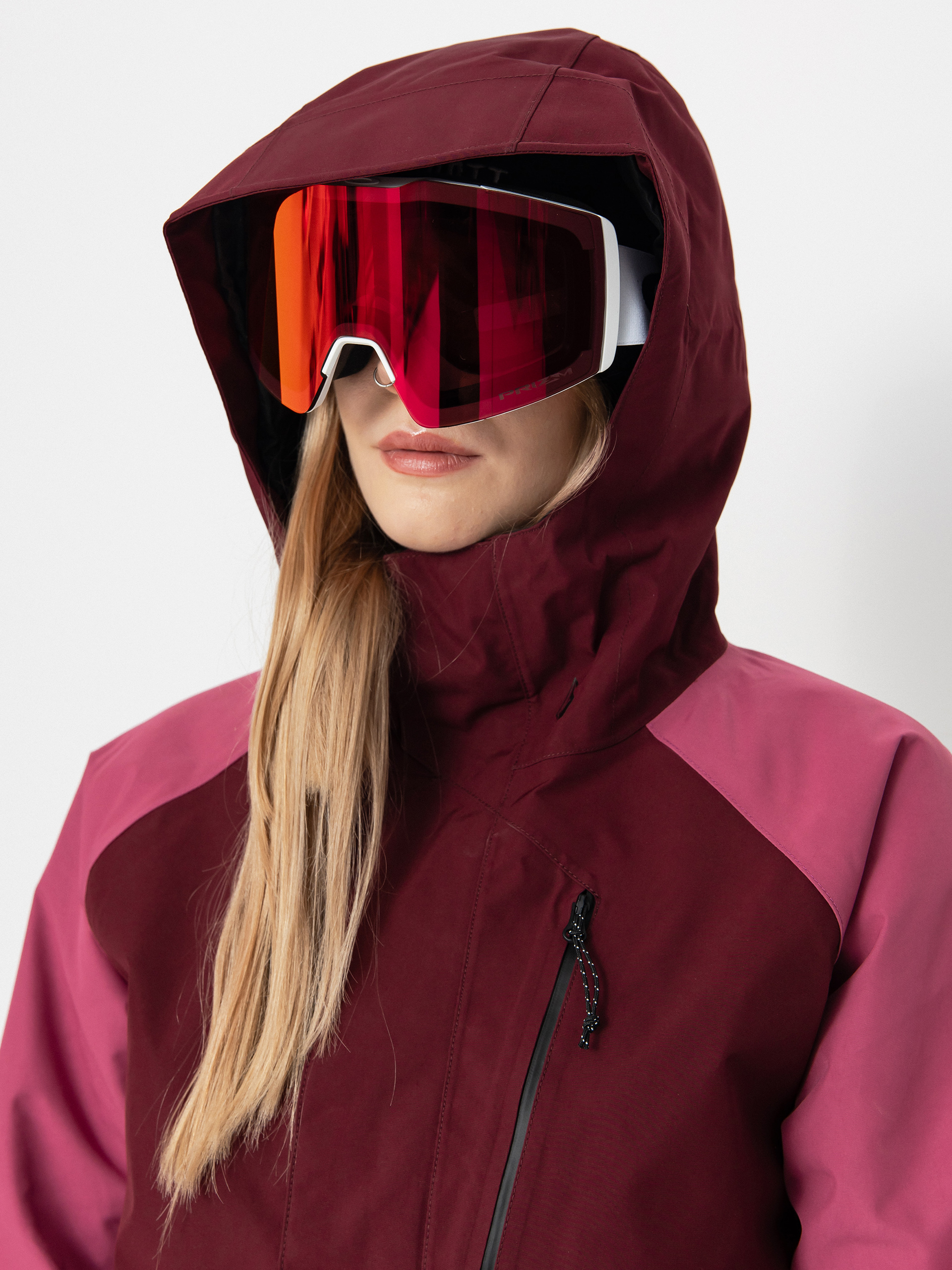 Női Volcom V.Co Aris Ins Gore Snowboard dzseki (burgundy)