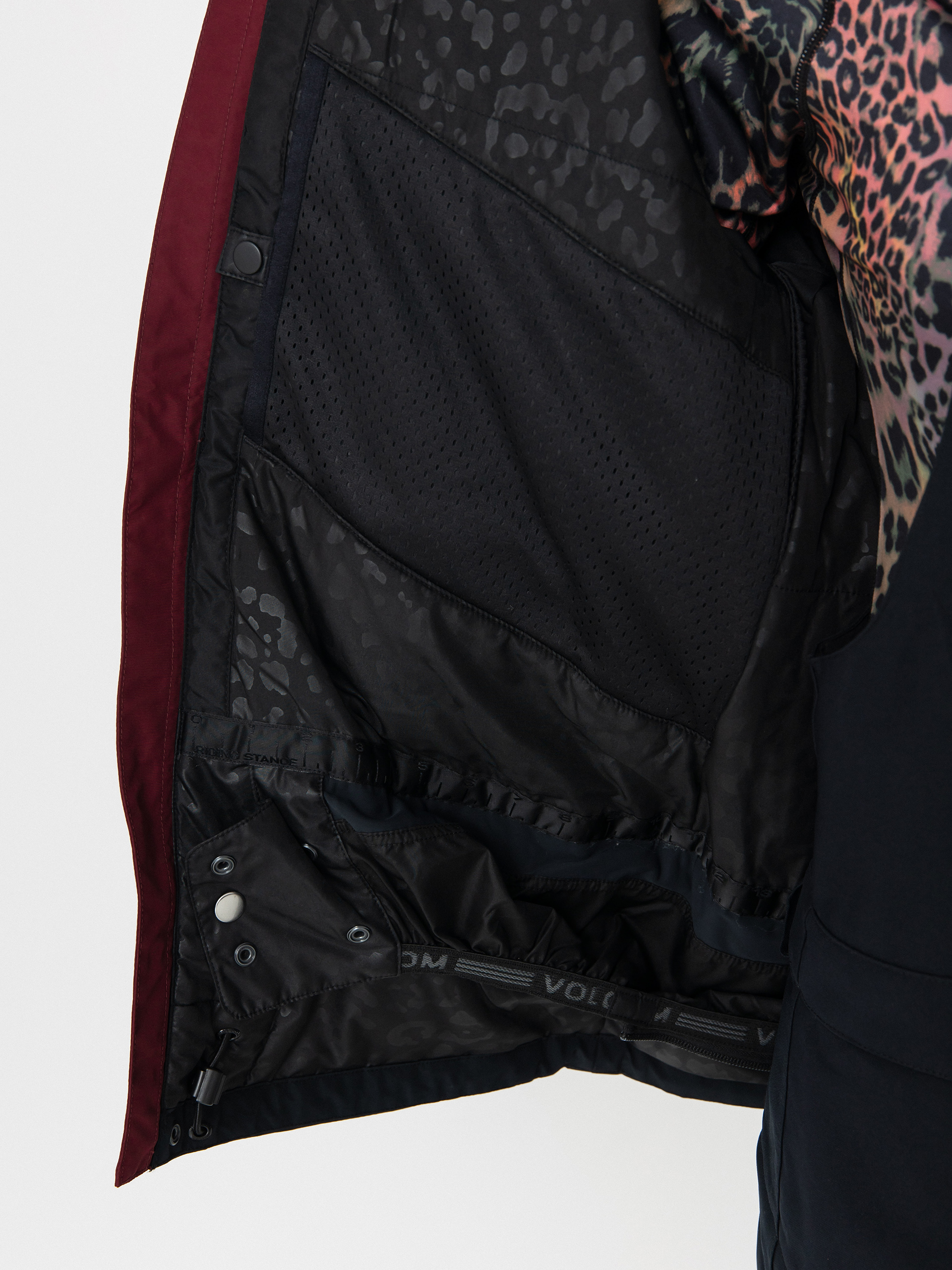 Női Volcom V.Co Aris Ins Gore Snowboard dzseki (burgundy)