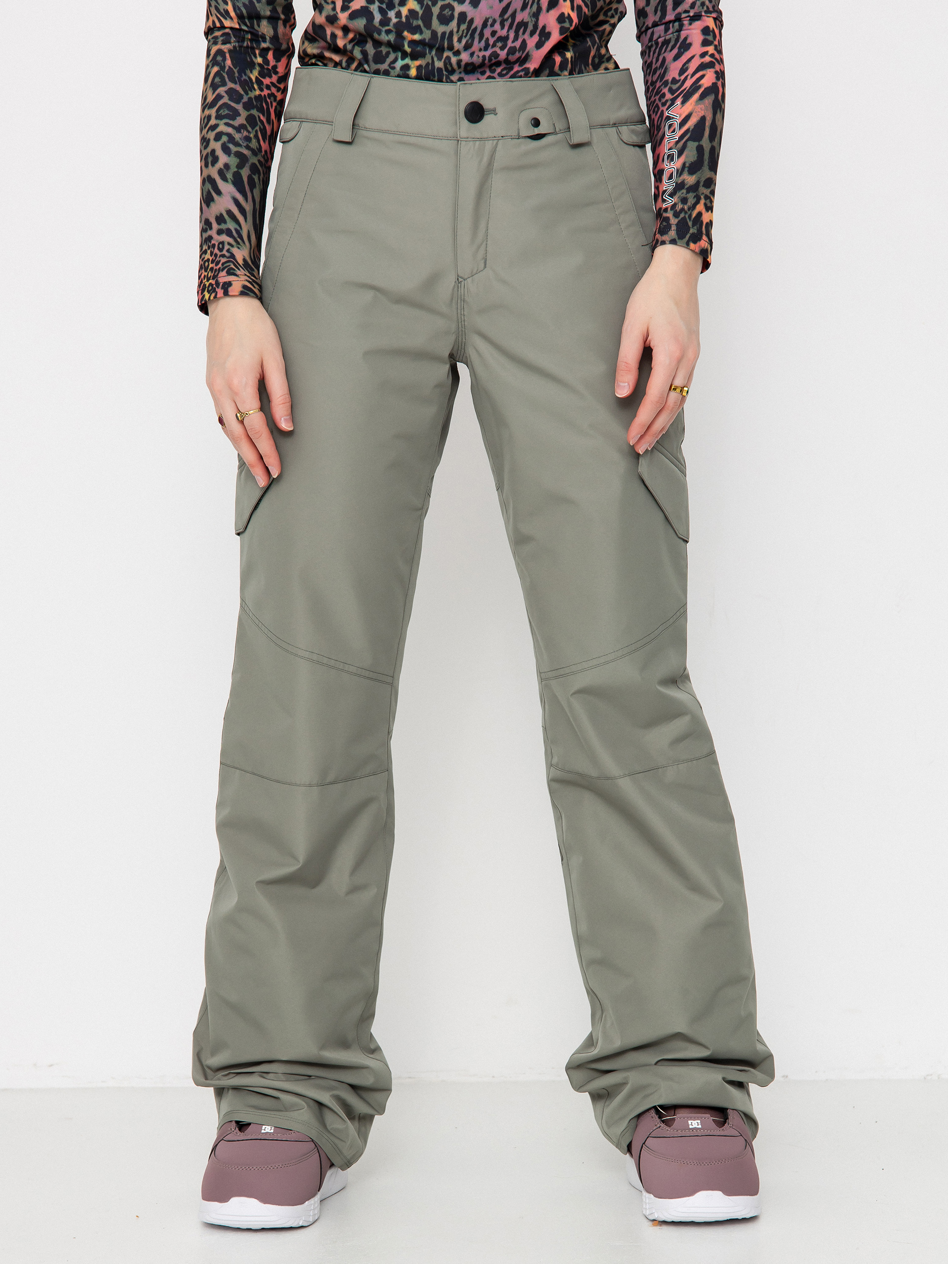 Volcom Bridger Ins Wmn Snowboard nadrág (lichen green)