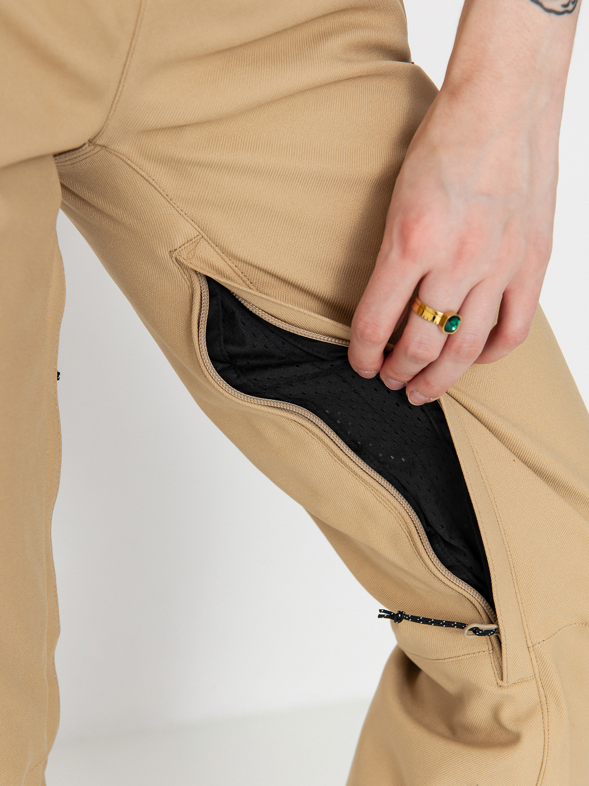 Női Snowboard nadrág Volcom Genus Stretch (sand)