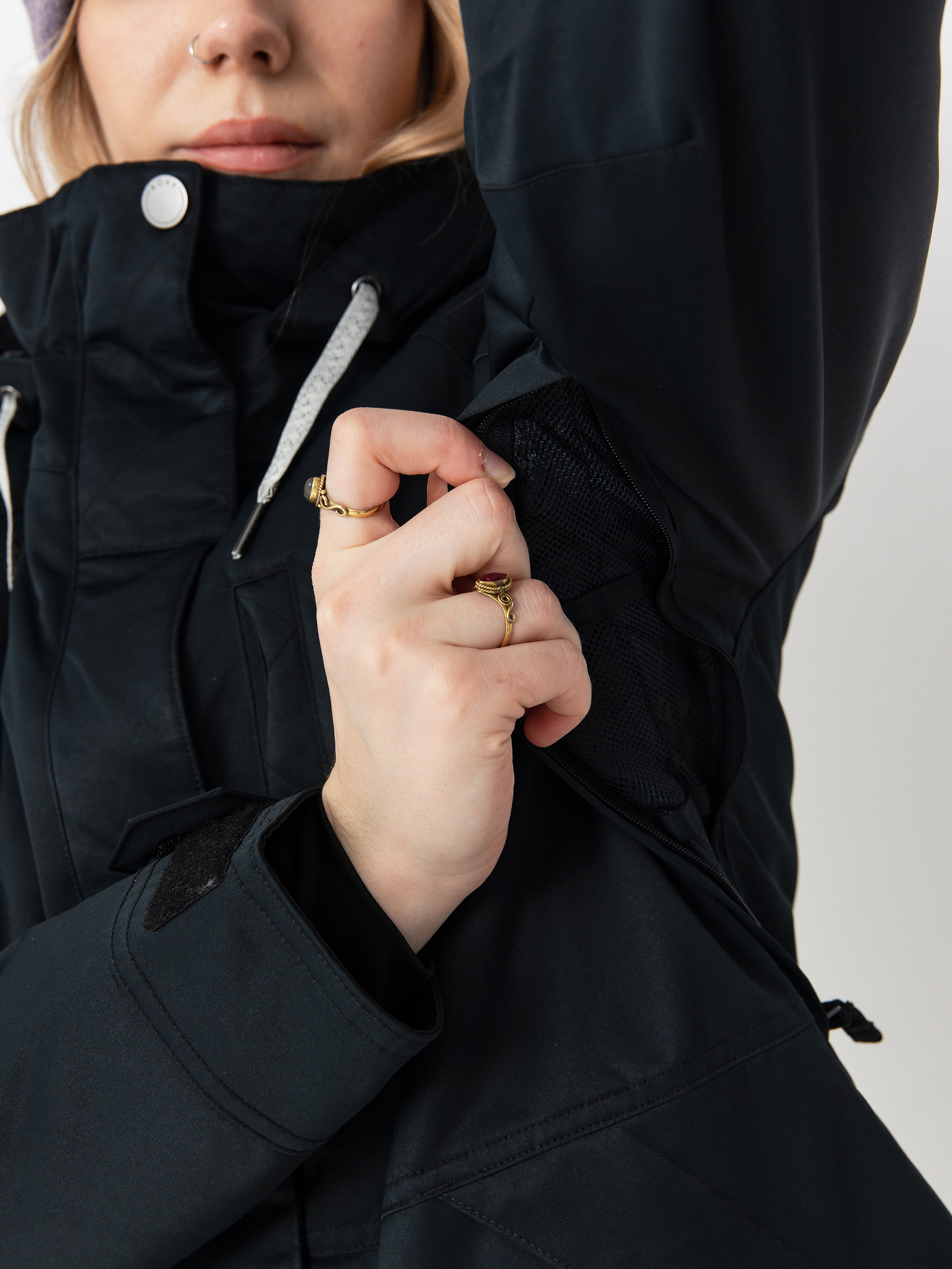 Női Roxy Billie Snowboard dzseki (true black)