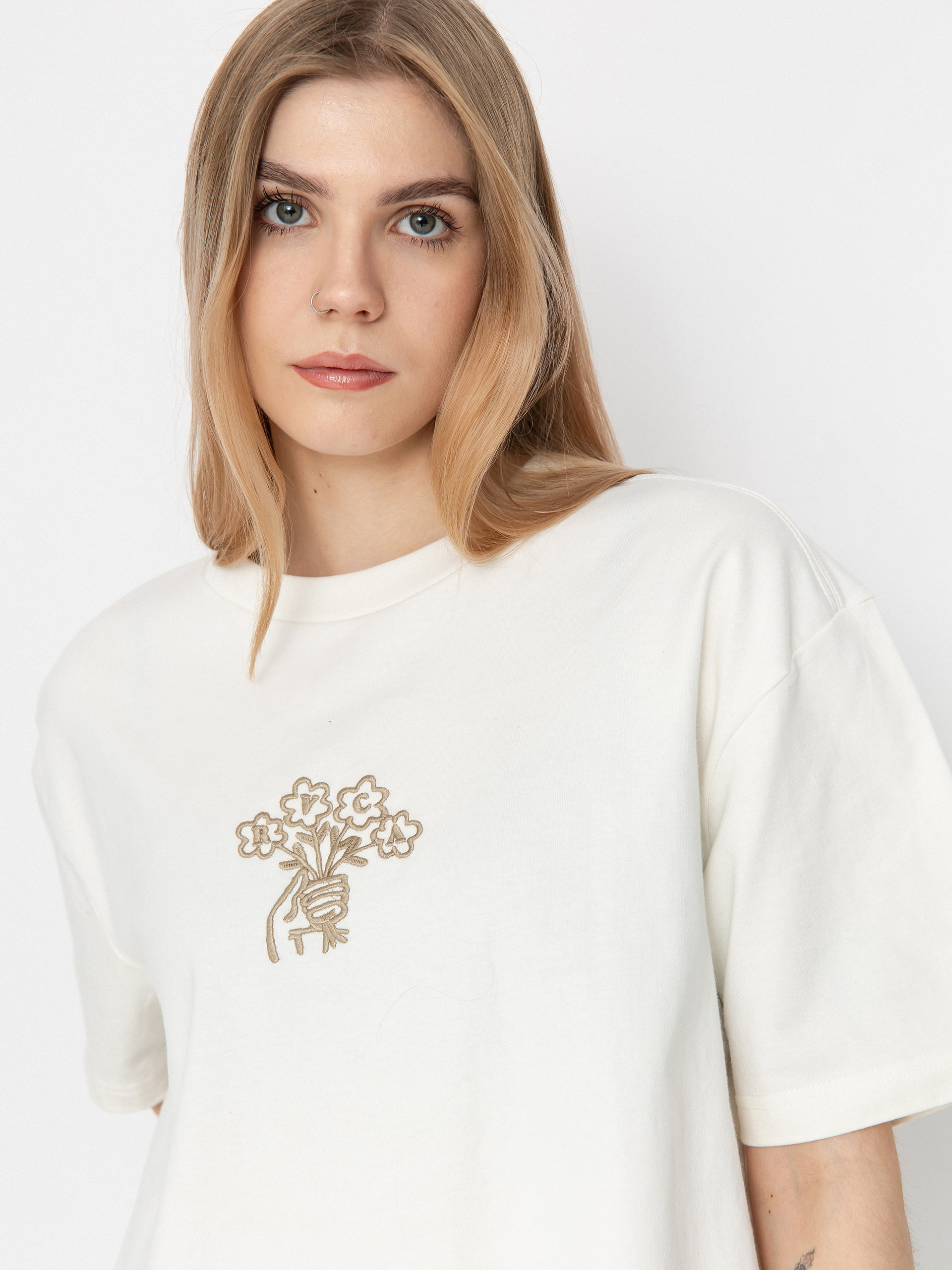 Póló RVCA Thanks For Nothing (salt)