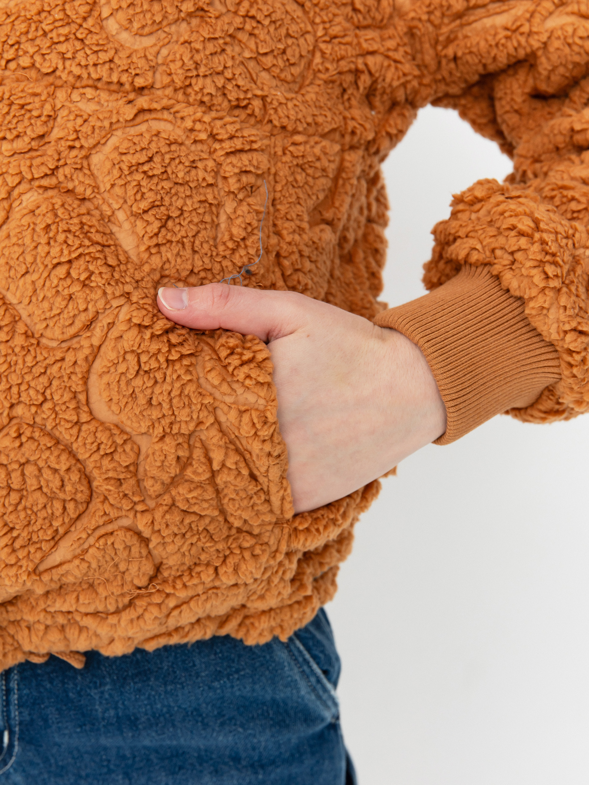 Női Polár pulóver Billabong Time Off (sandalwood)