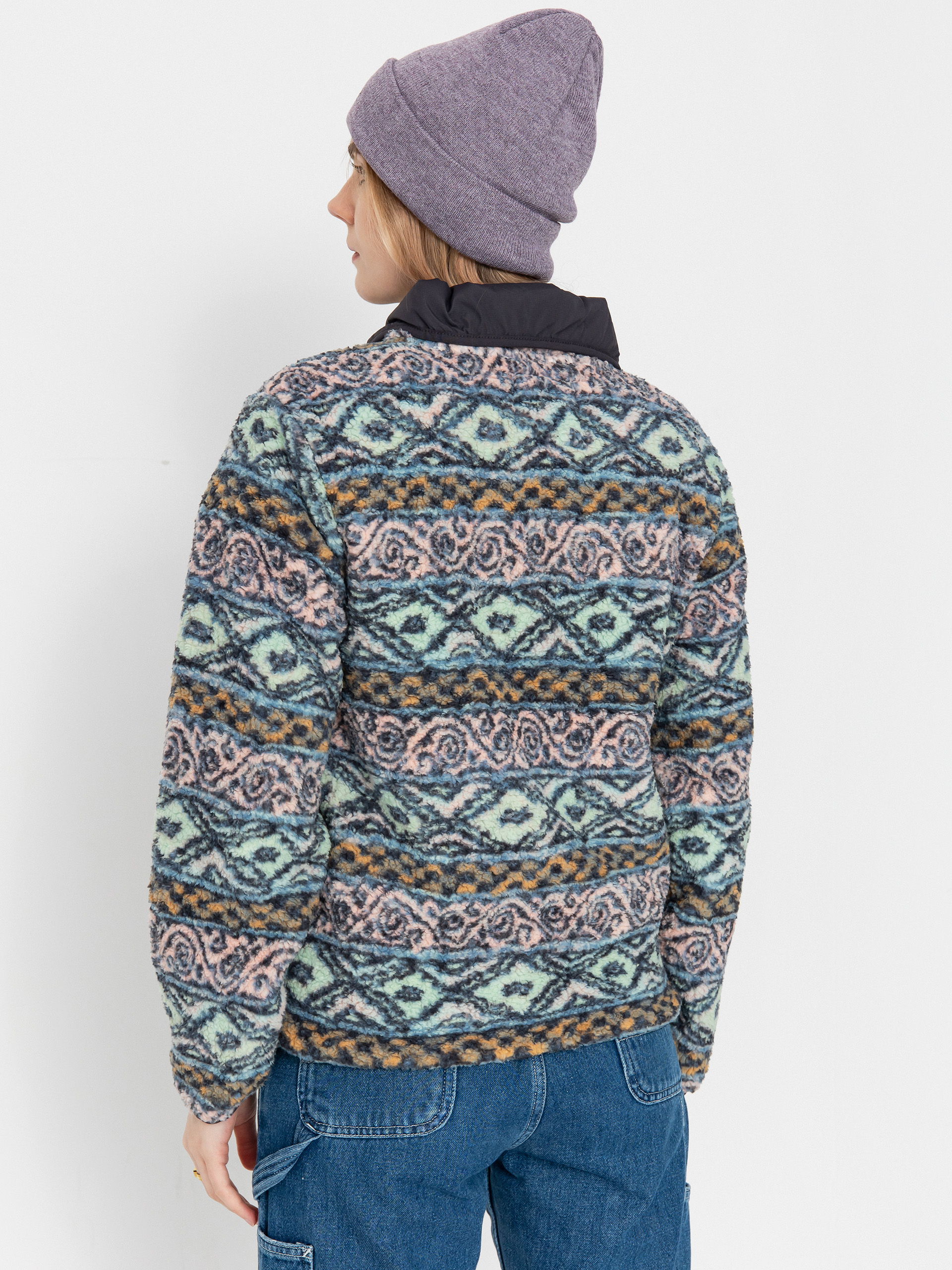 Női Billabong Switchback Pullover Polár pulóver (dusty peach)