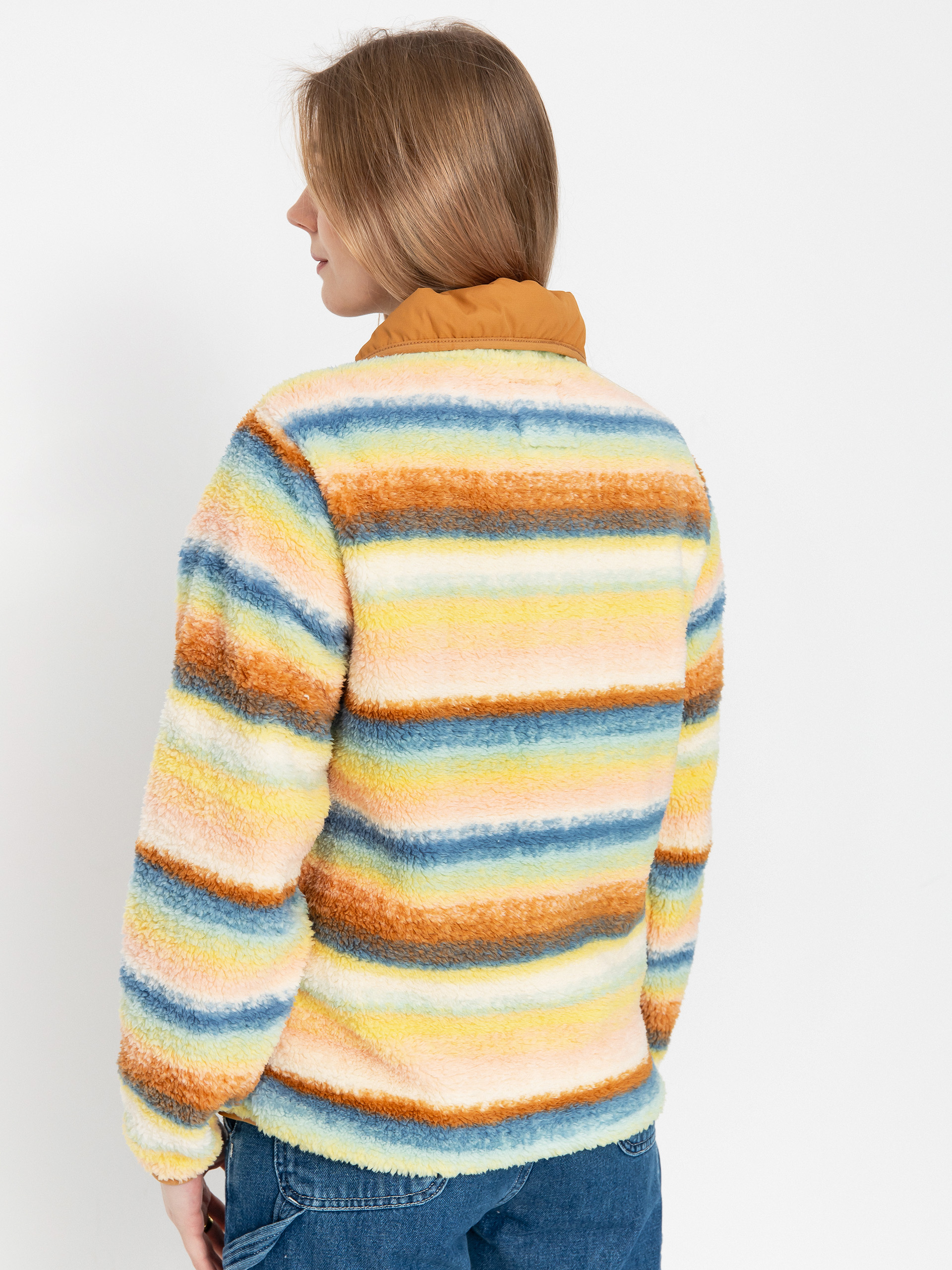 Női Billabong Switchback Pullover Polár pulóver (blue shadow)