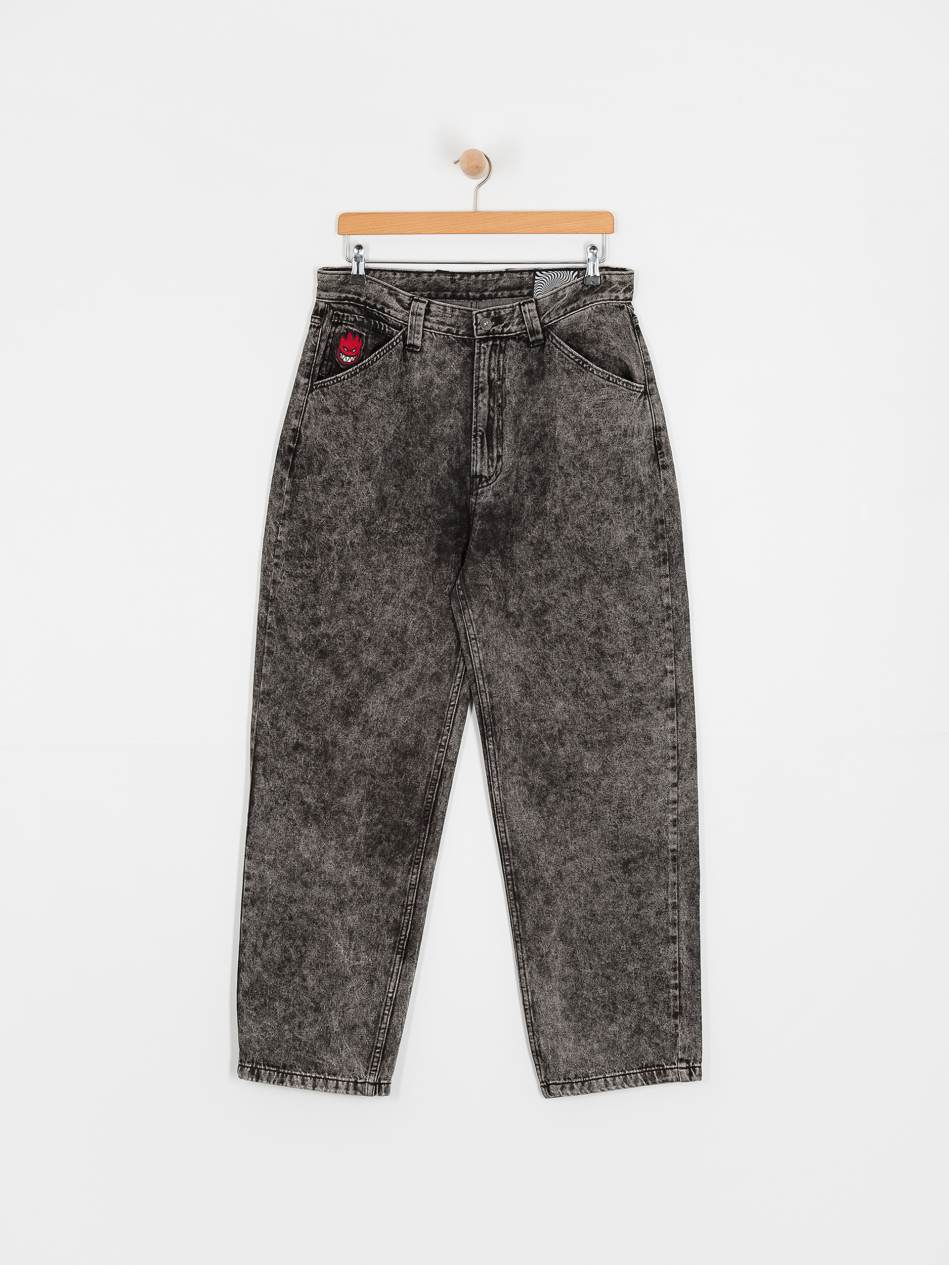 Spitfire Bg Fl Denim Kisnadrág (black stone wash)